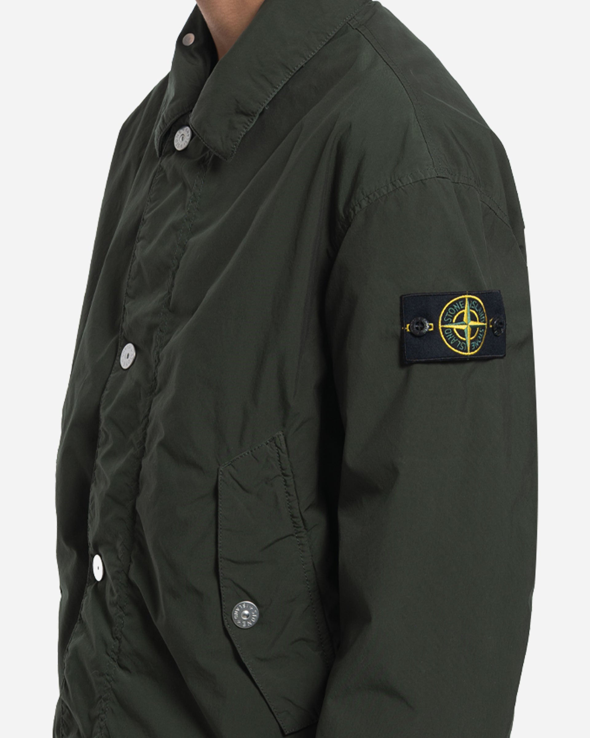 Blouson de Coach Vert Juniper