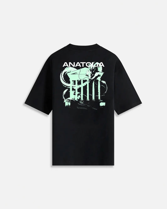 T-Shirt Dragon Vert D'eau