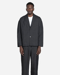 Blazer en Laine Dark Grey