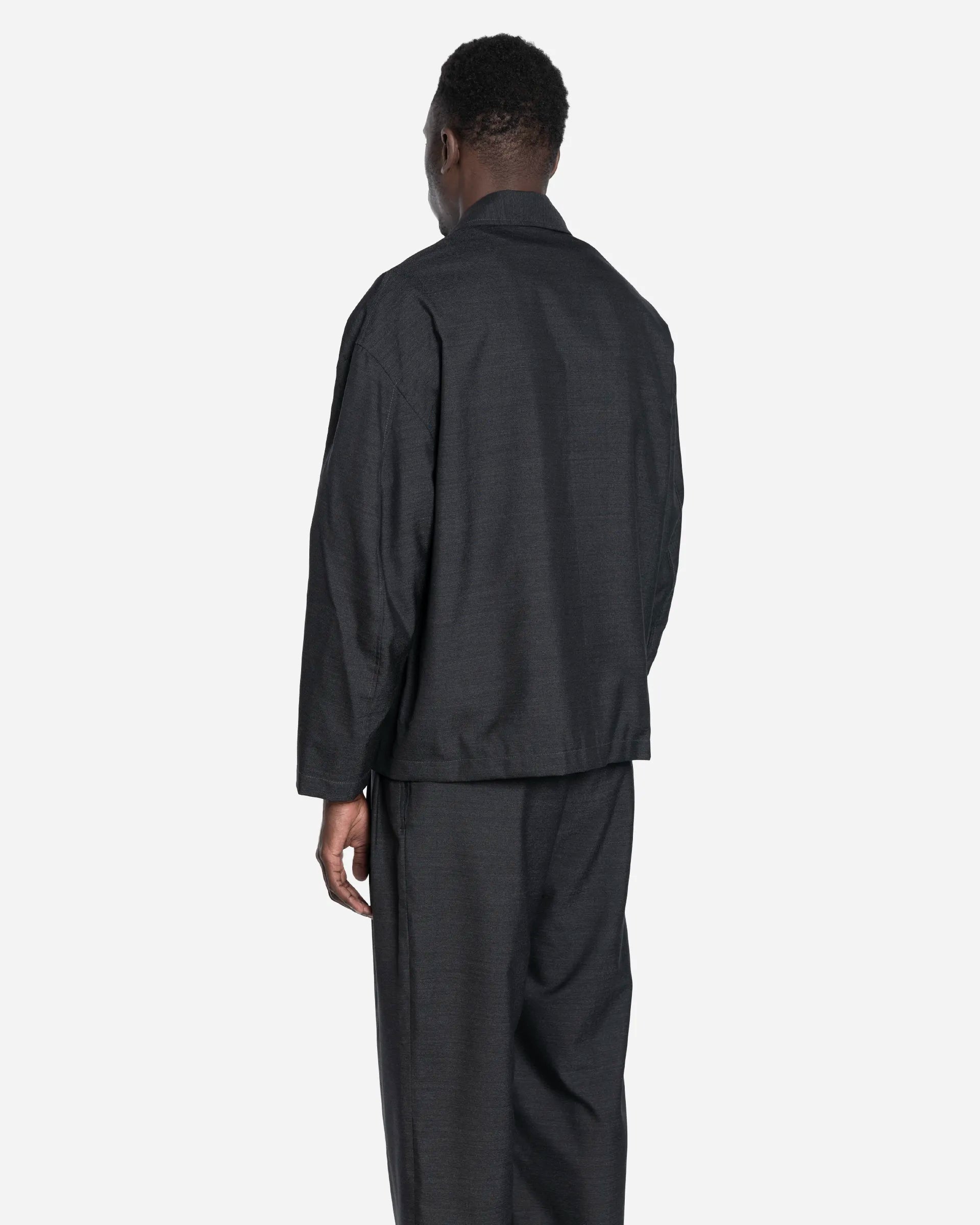 Blazer en Laine Dark Grey