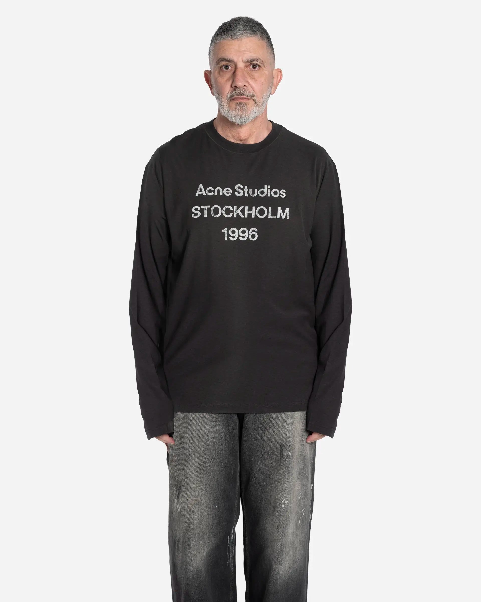 T-Shirt avec Logo Manches Longues