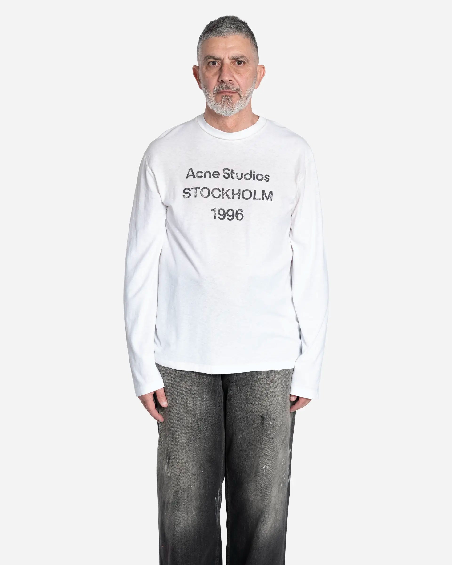 T-Shirt avec Logo Manches Longues