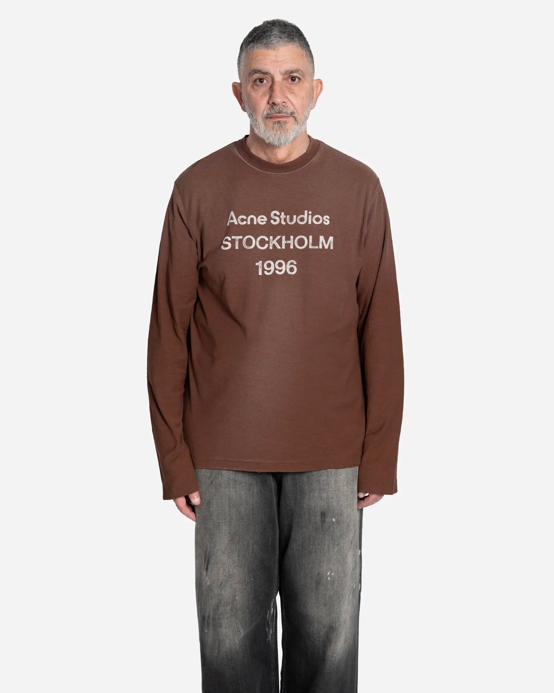 T-Shirt avec Logo Manches Longues