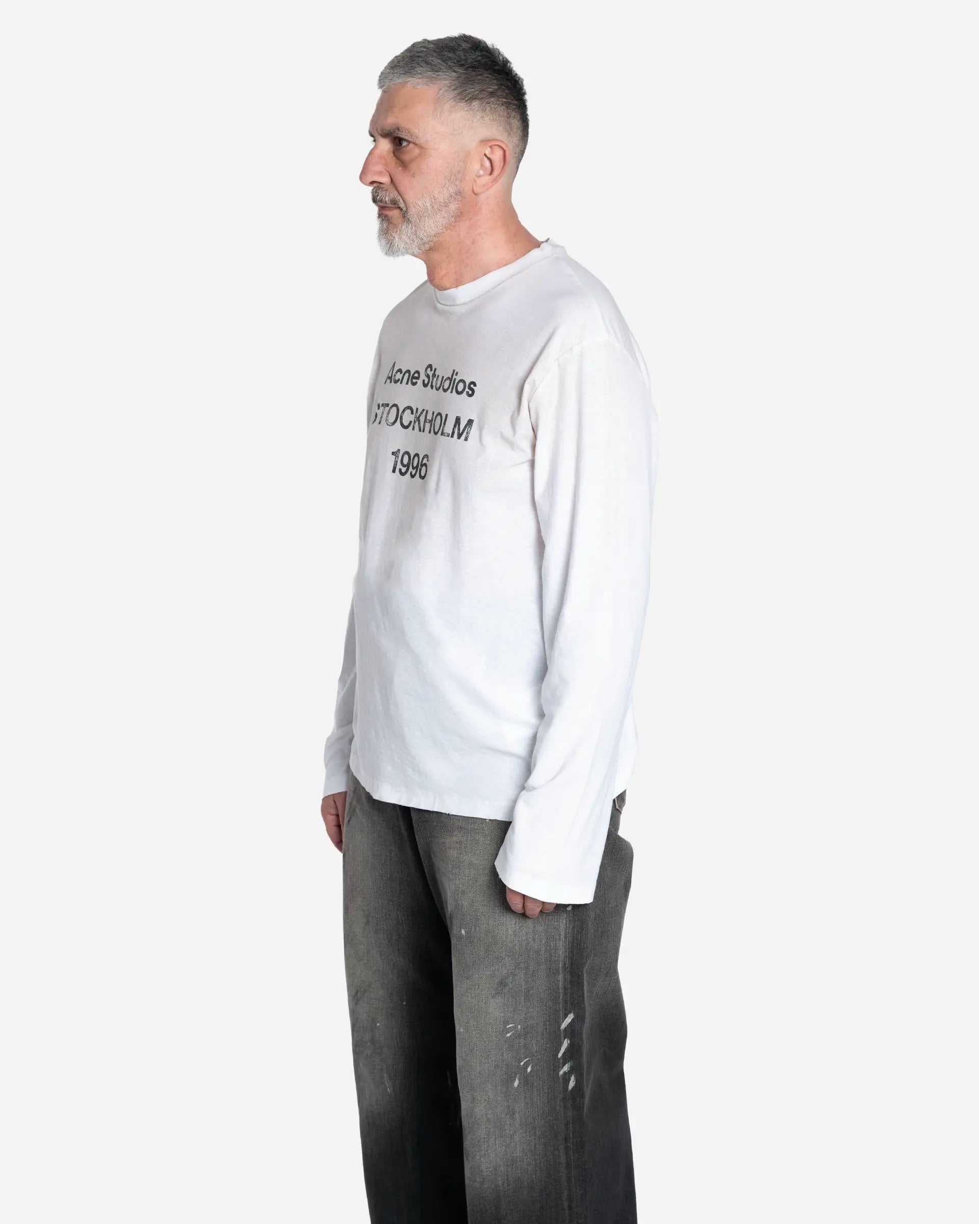 T-Shirt avec Logo Manches Longues
