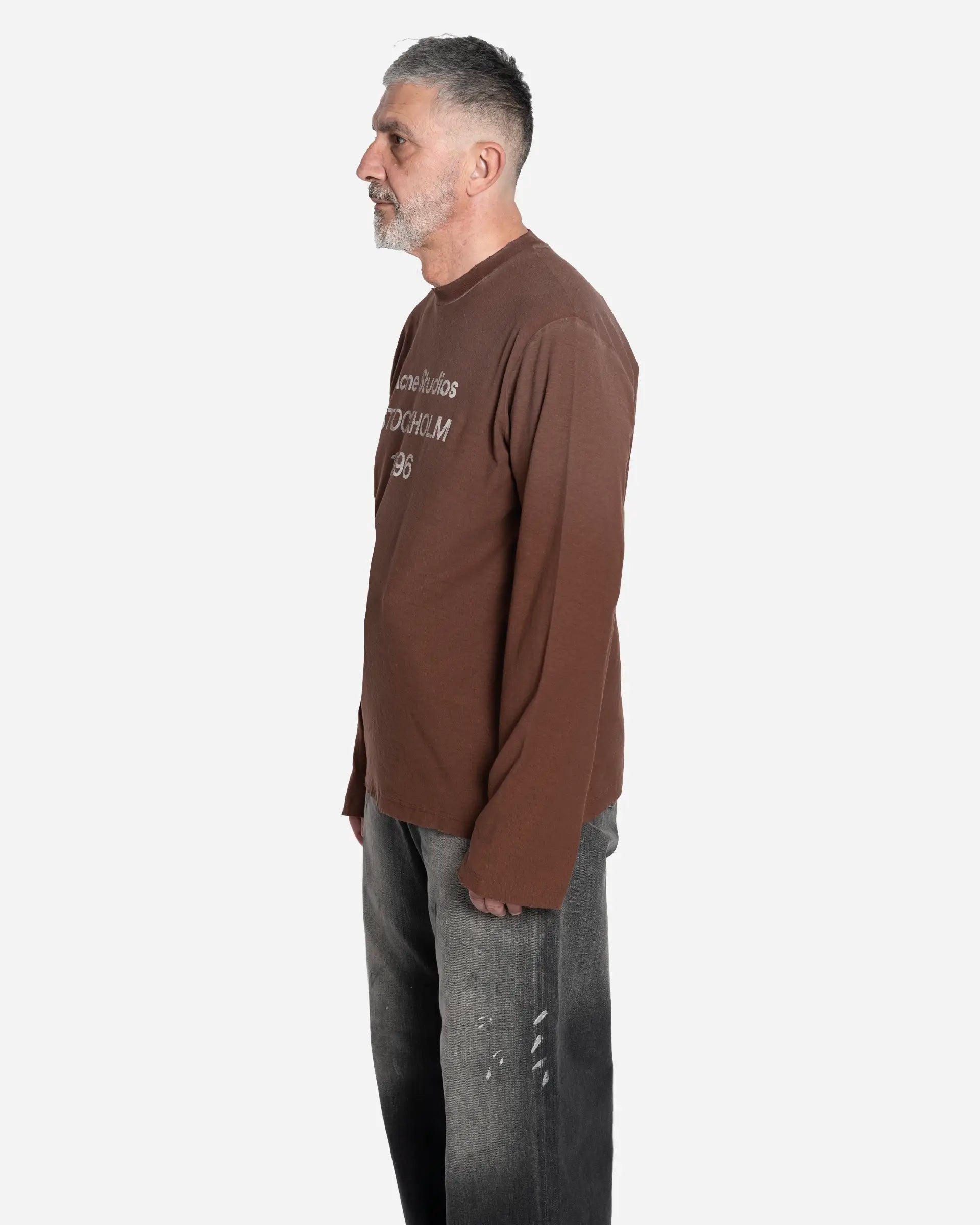 T-Shirt avec Logo Manches Longues