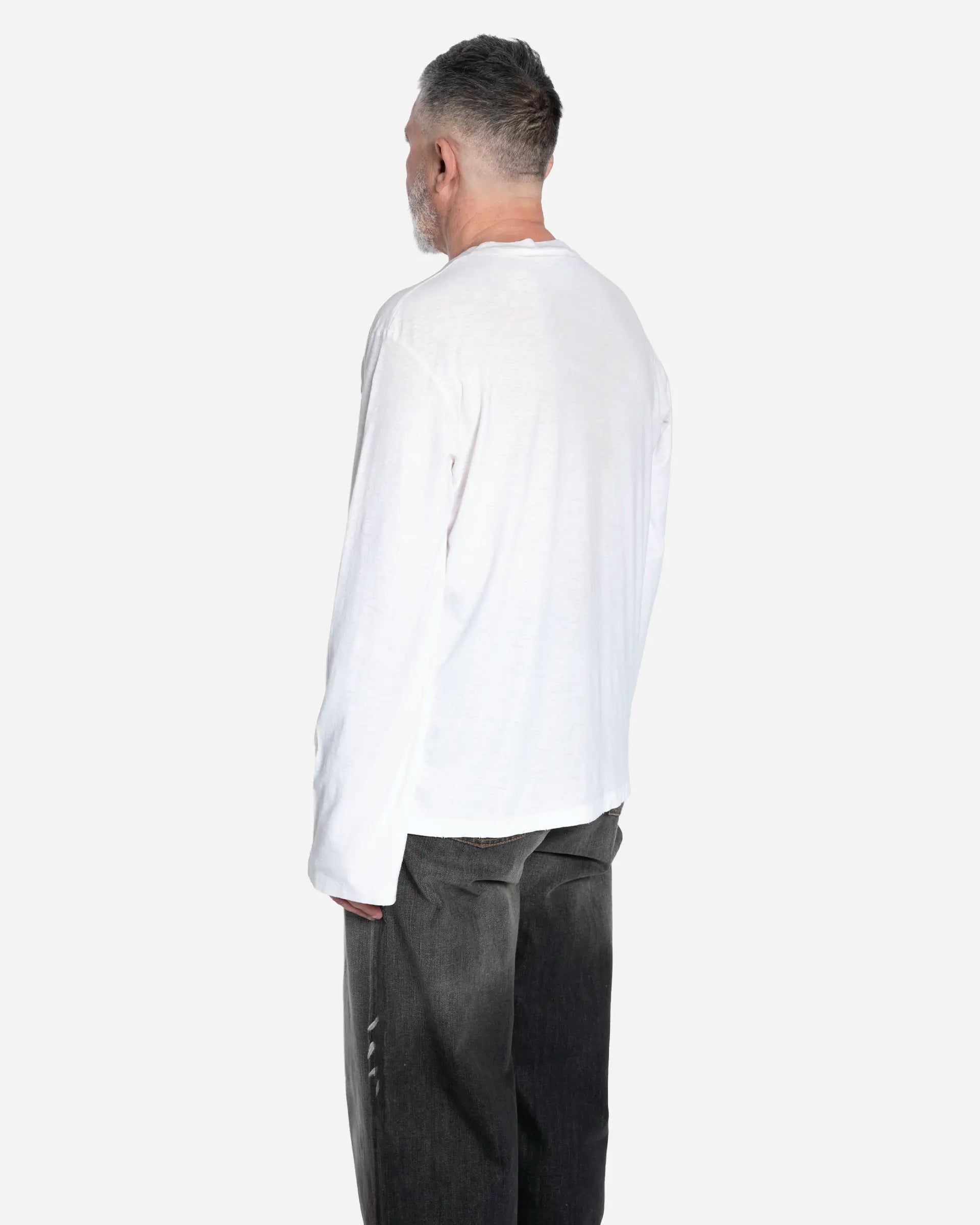 T-Shirt avec Logo Manches Longues