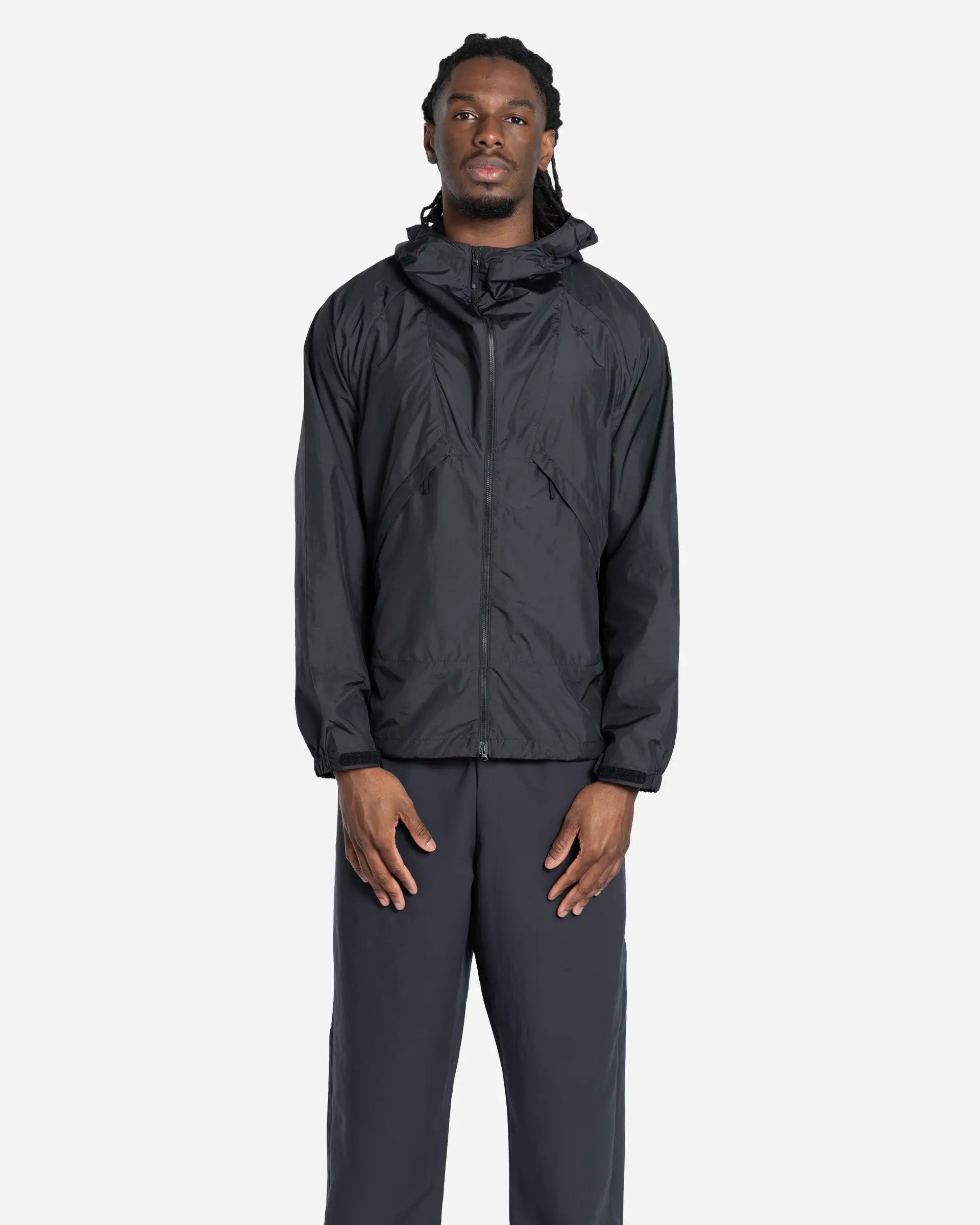 Rip-Stop Hooded Jacket