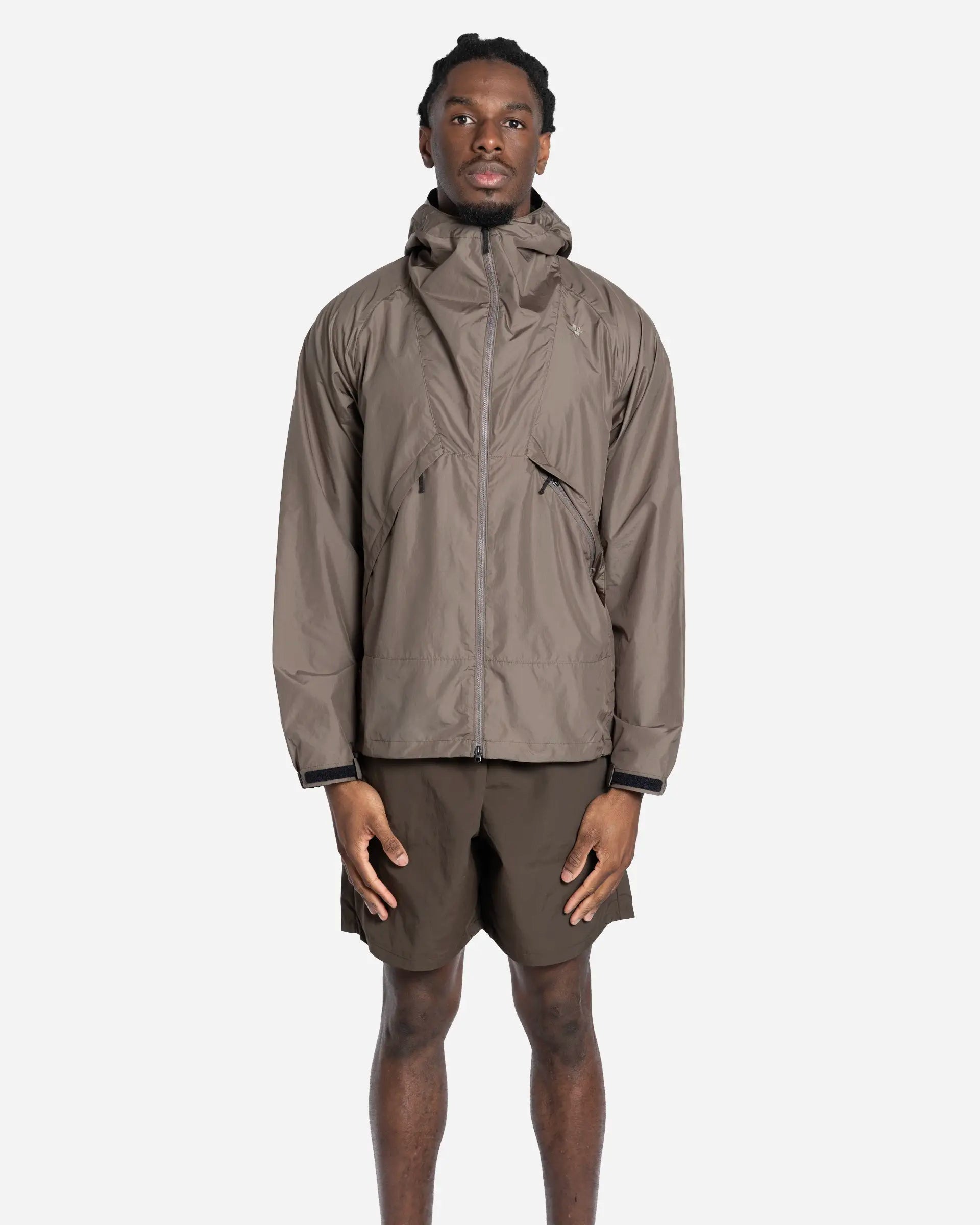 Rip-Stop Hooded Jacket