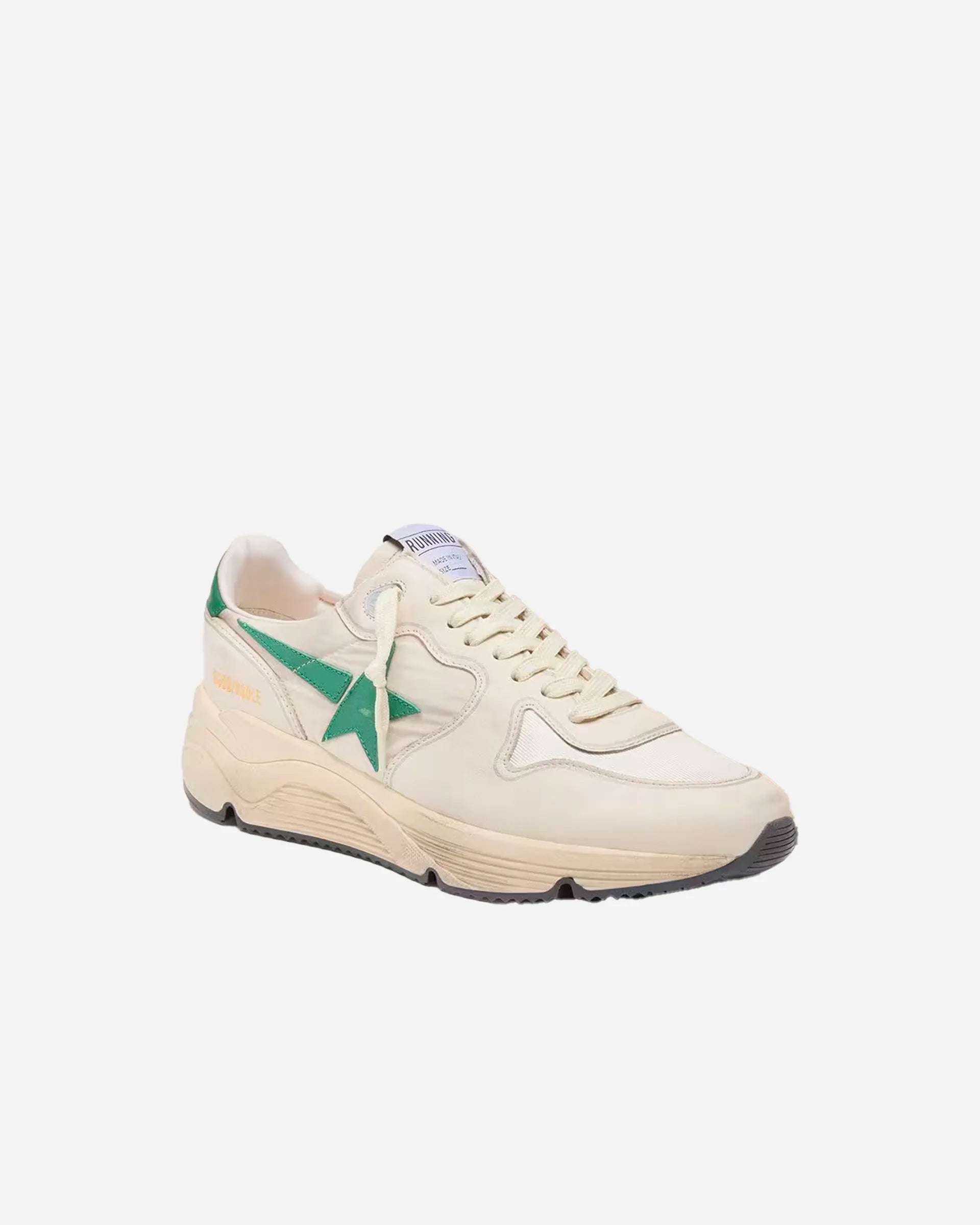 Running Sole Butter Cream/Green