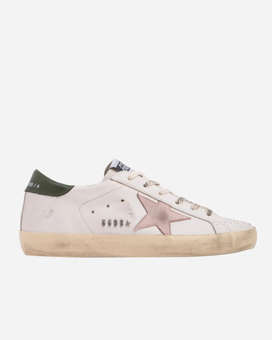 Super-Star White/Light Pink/Dark Green