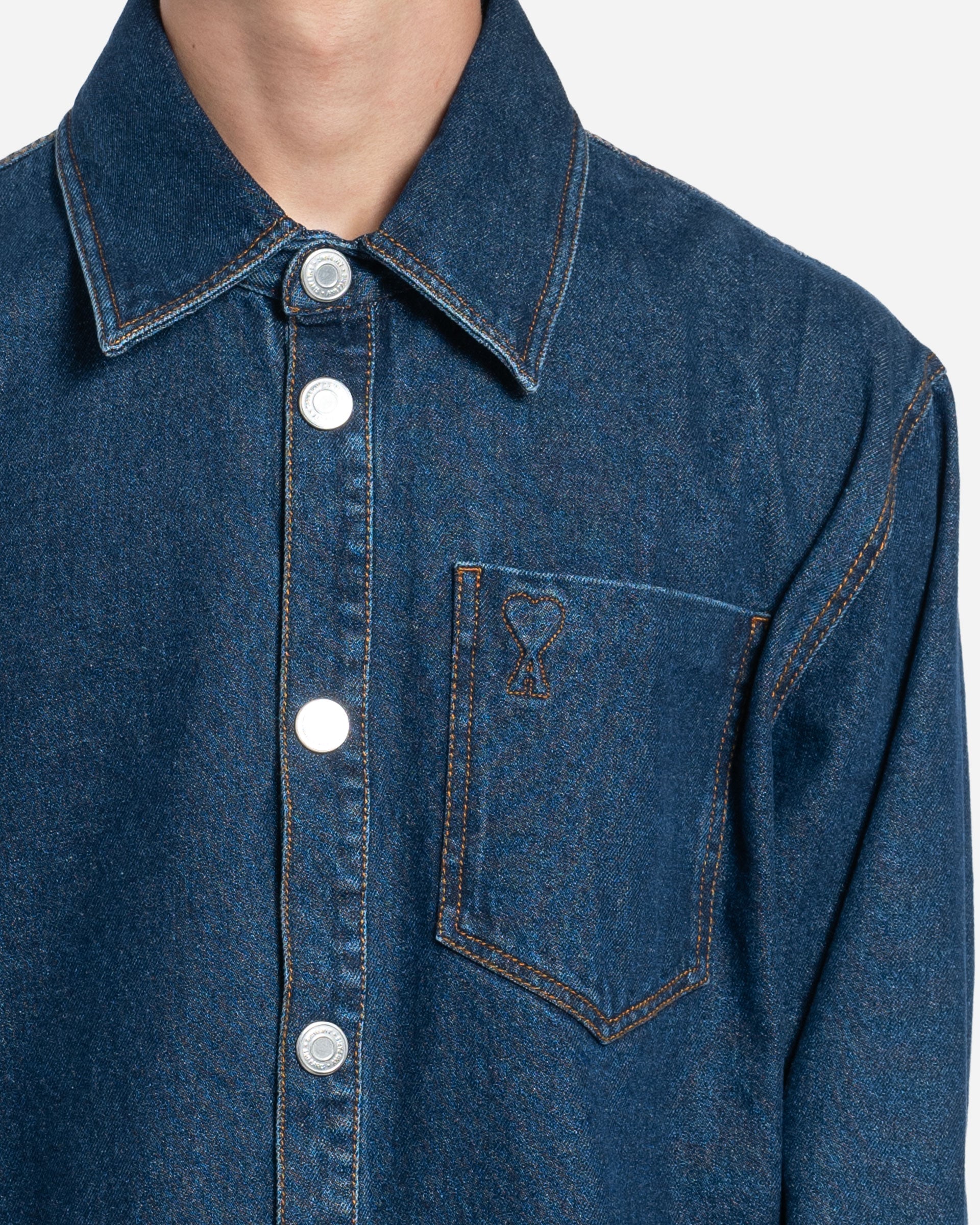 Surchemise Bleue Ami de Coeur