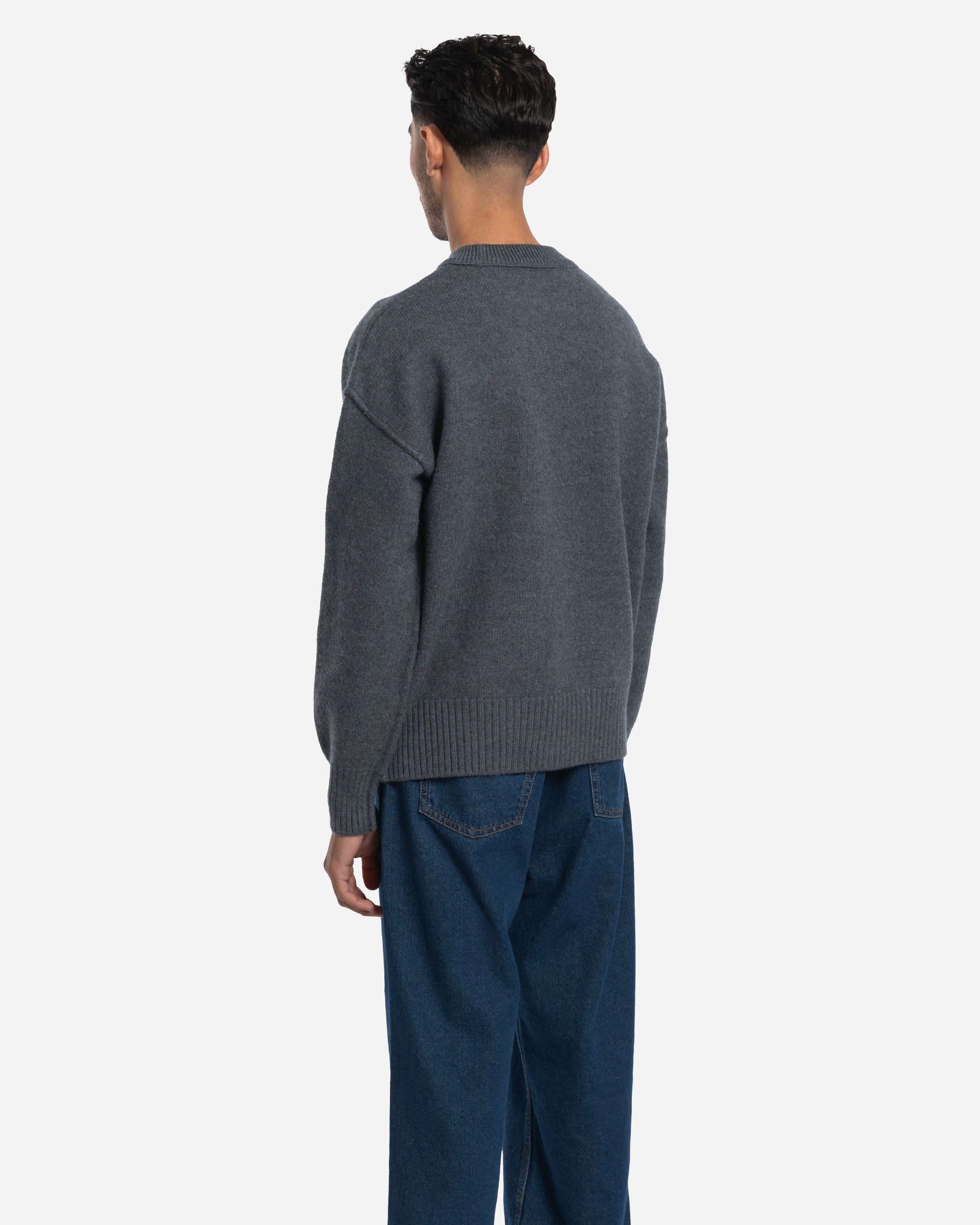 Pull Col Rond Ami De Coeur en Laine