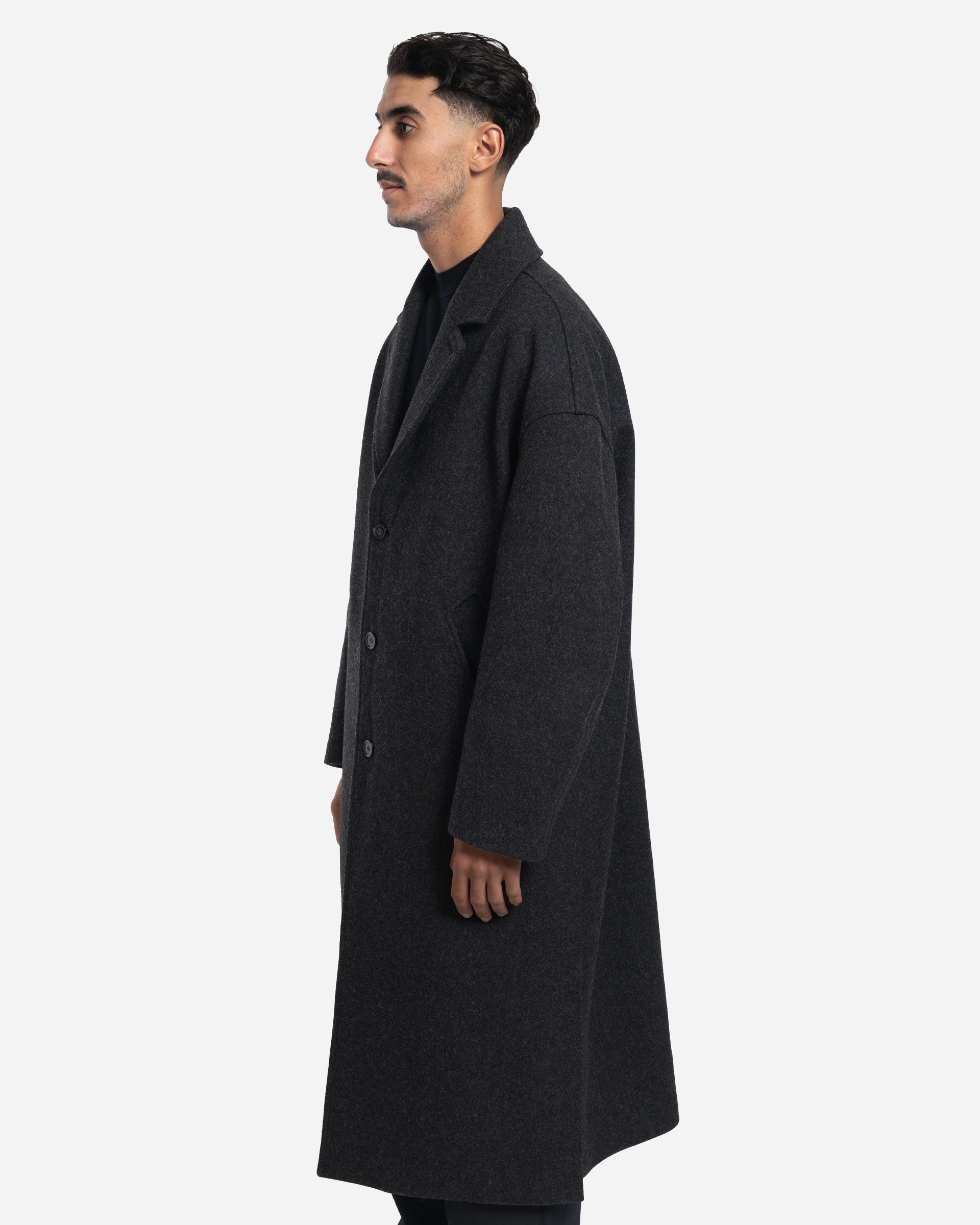 Manteau Fenté 125 Dark Grey