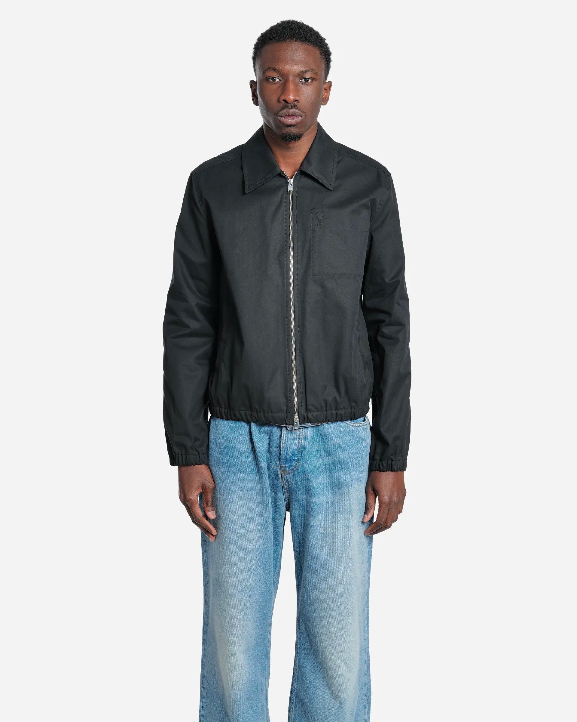 Blouson Zippé Ami De Coeur en Coton