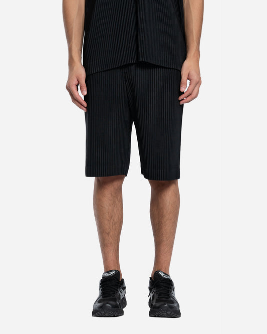 Short Droit Plissé
