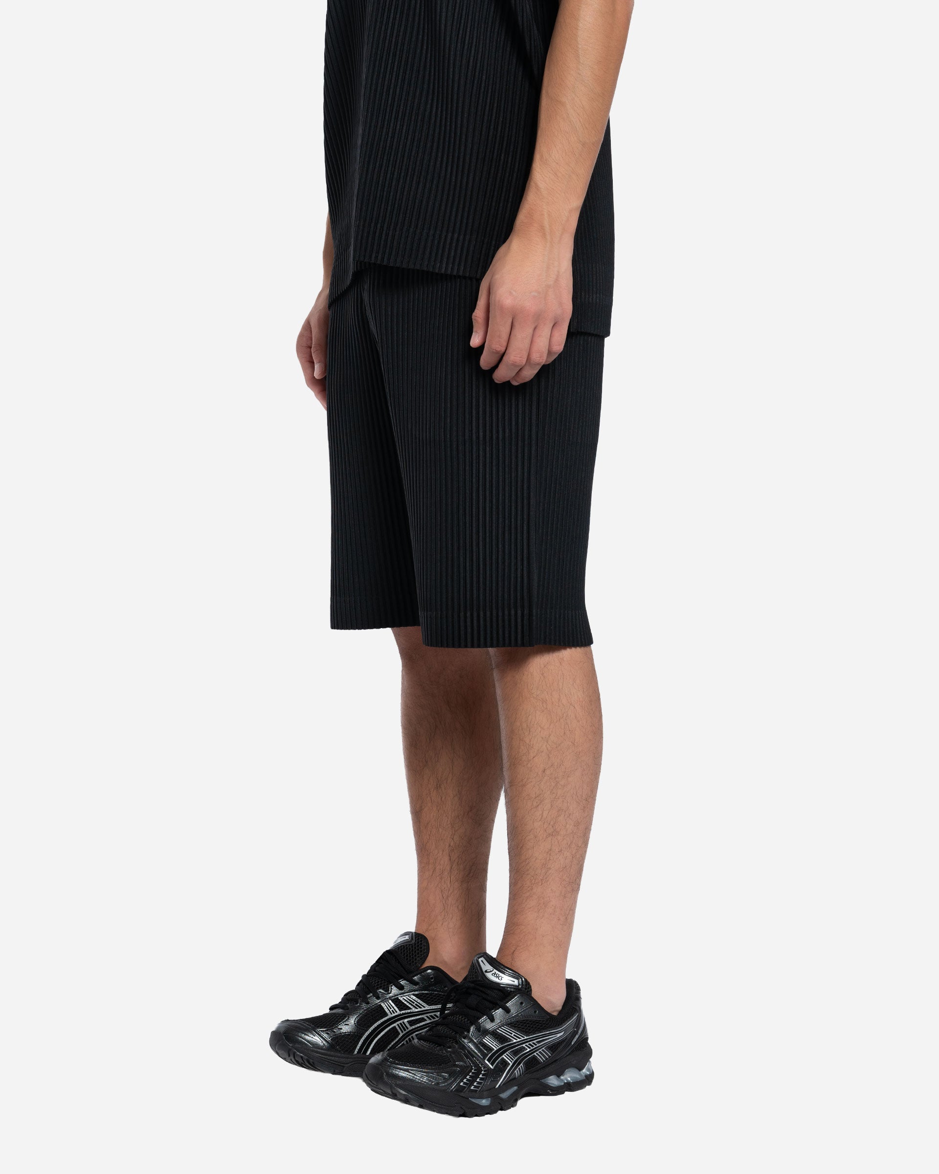 Short Droit Plissé