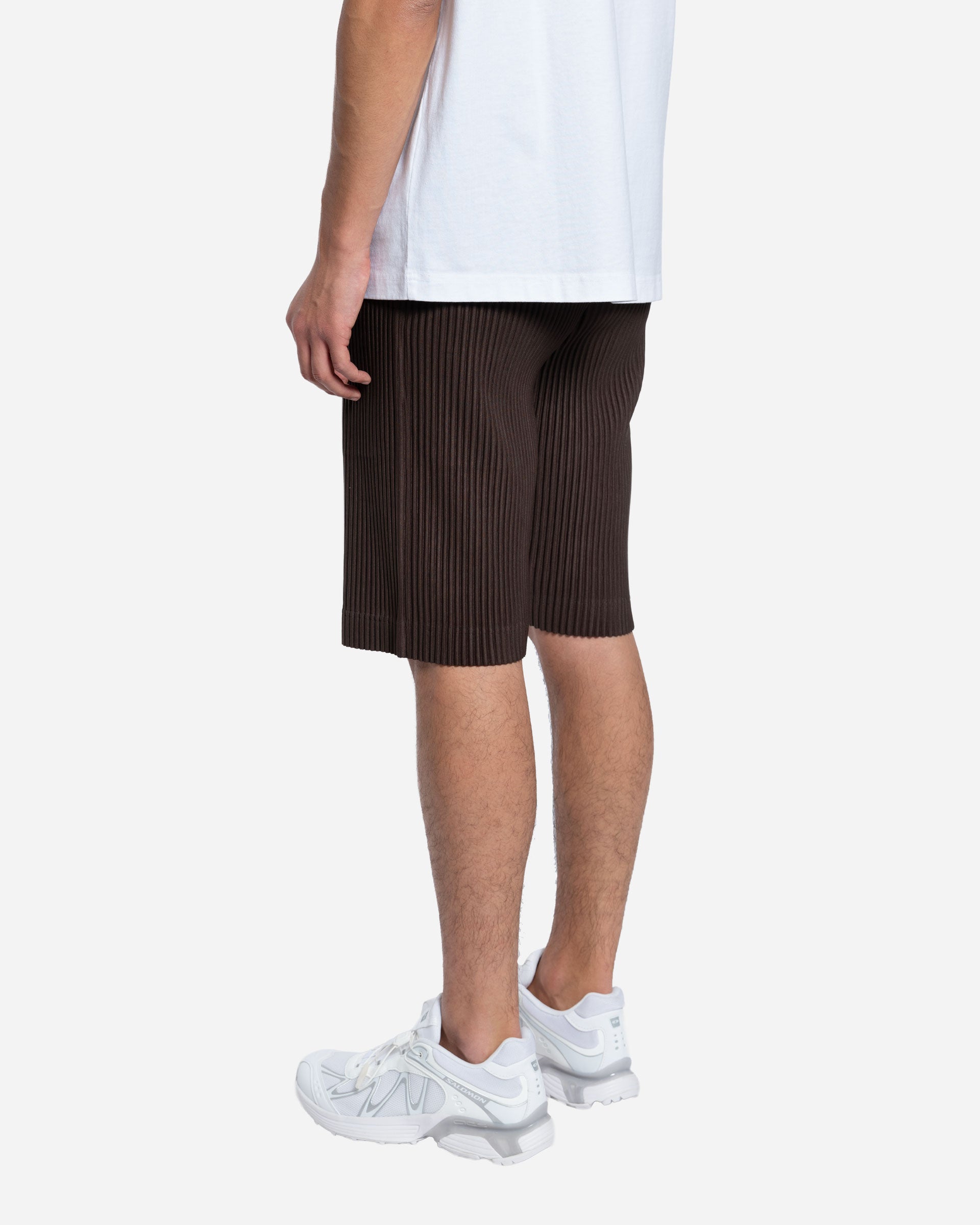 Short Droit Plissé