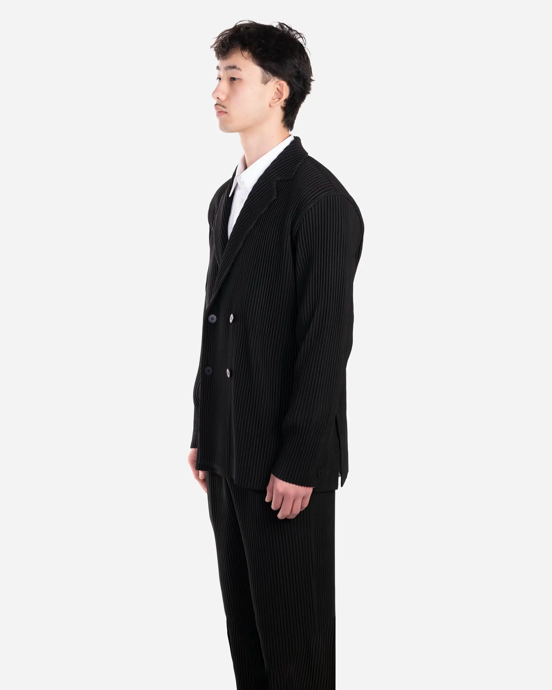 Veste Croisée Plissée