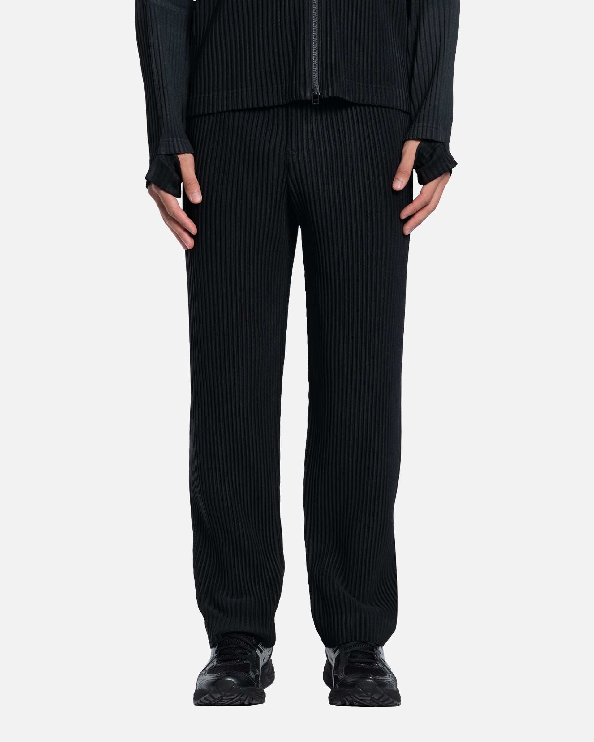 Pantalon Droit Plissé