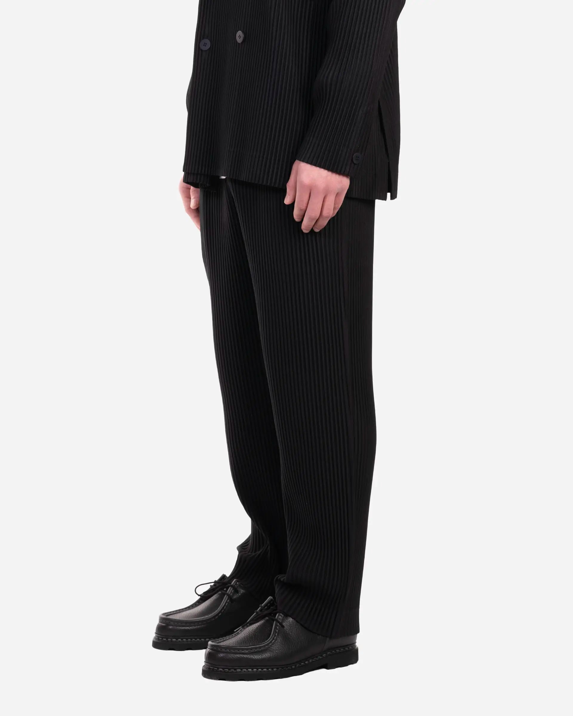 Pantalon Droit Plissé