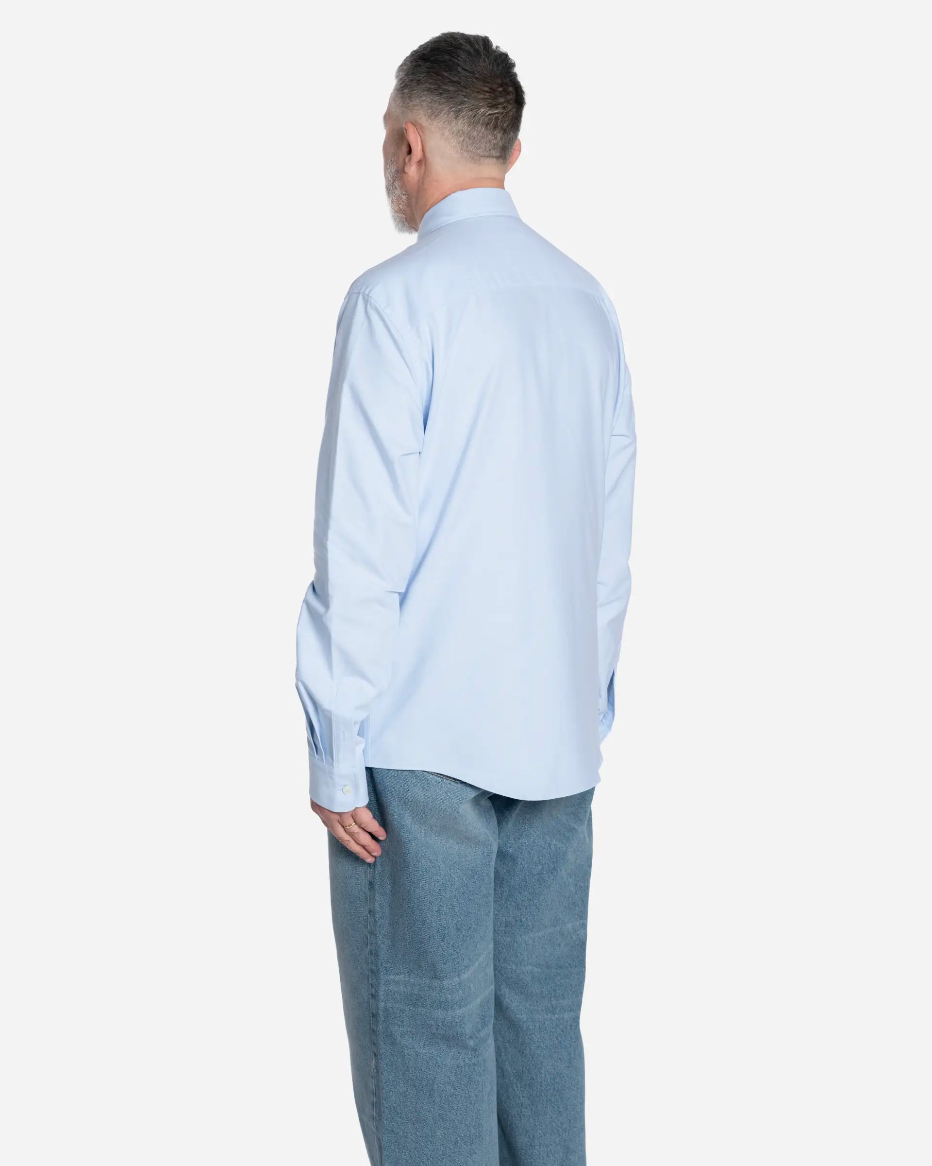 Chemise Oxford Ami de Coeur en Coton Bleu Ciel