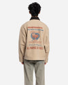 Dusty H Brown / Tobacco, heavy stone wash