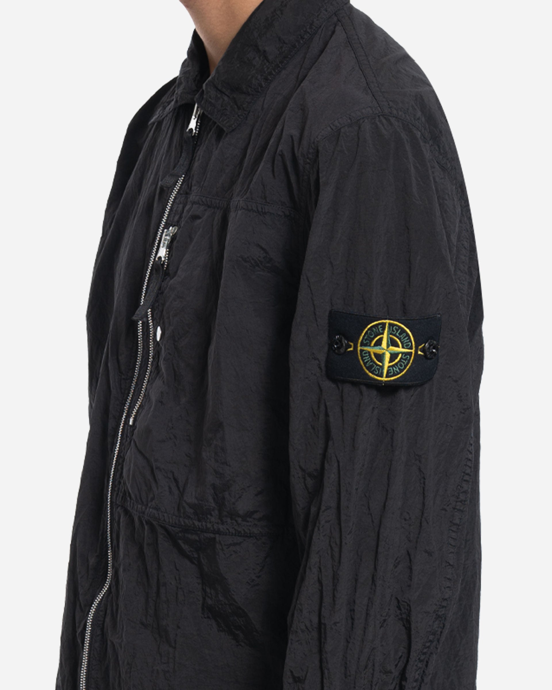 Surchemise en Nylon Noire