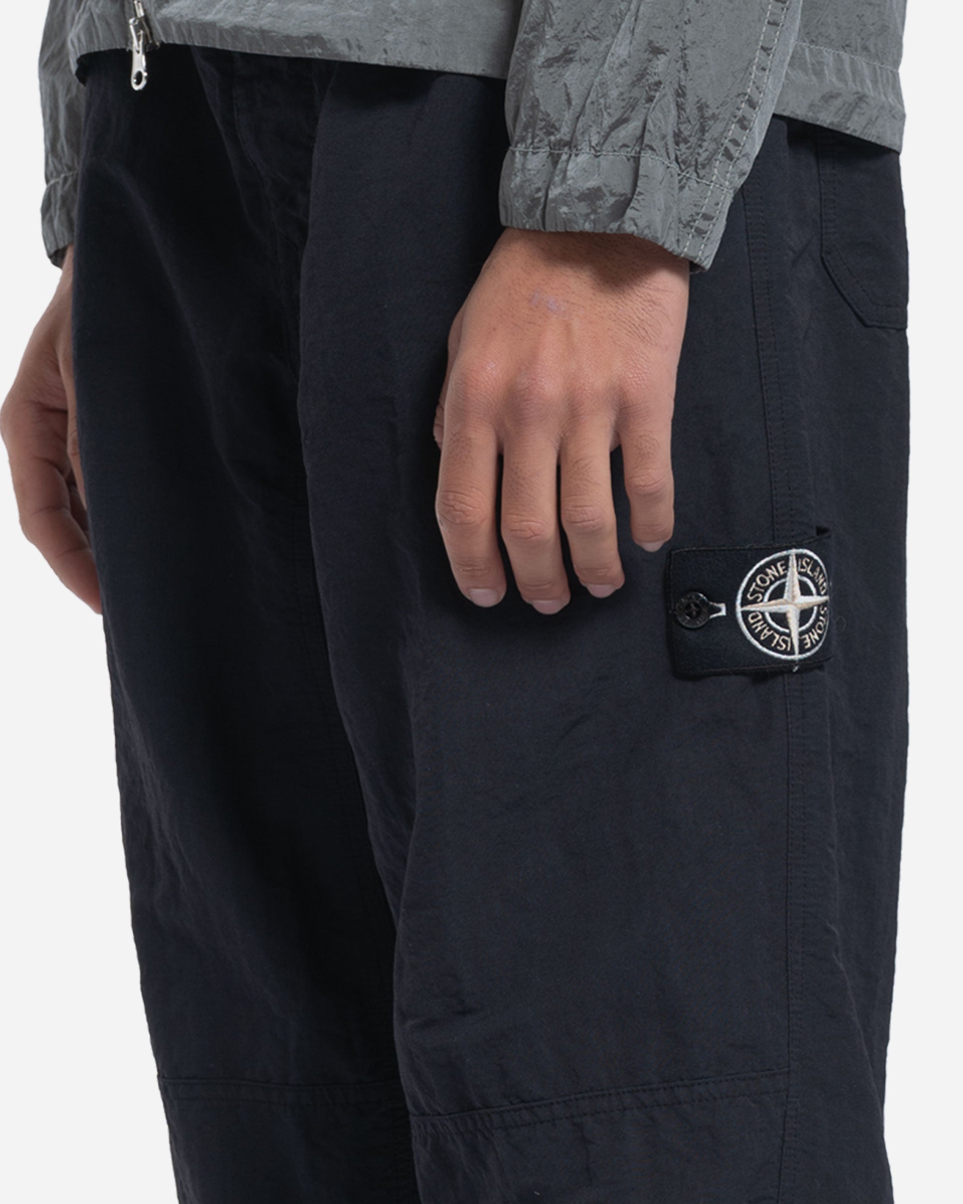 Pantalon Chino en Nylon Noir