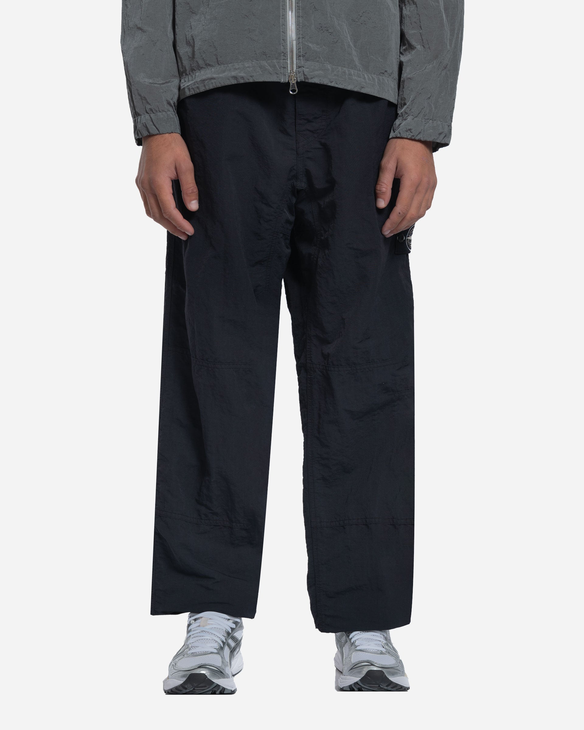 Pantalon Chino en Nylon Noir