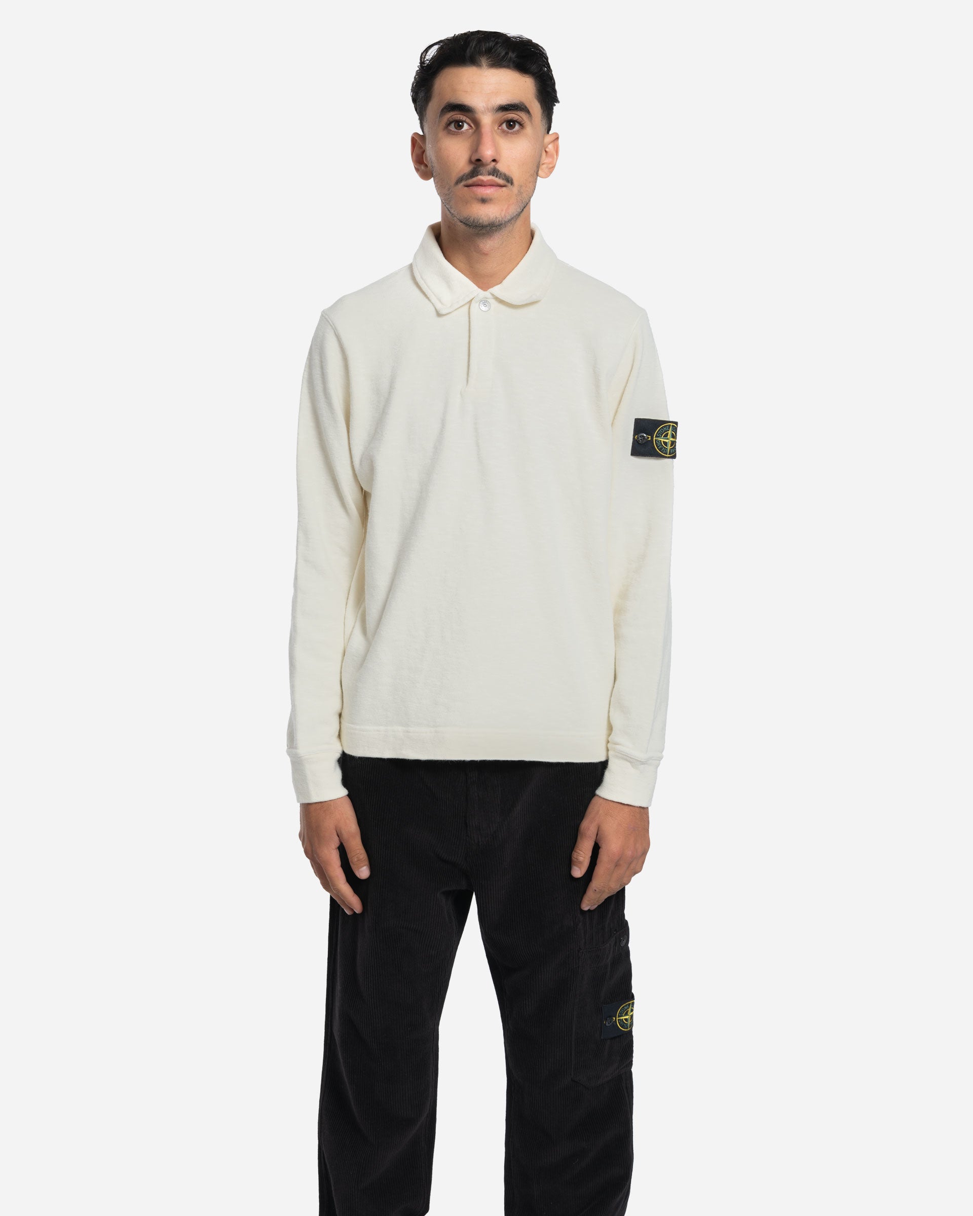 Sweatshirt Polo Beige