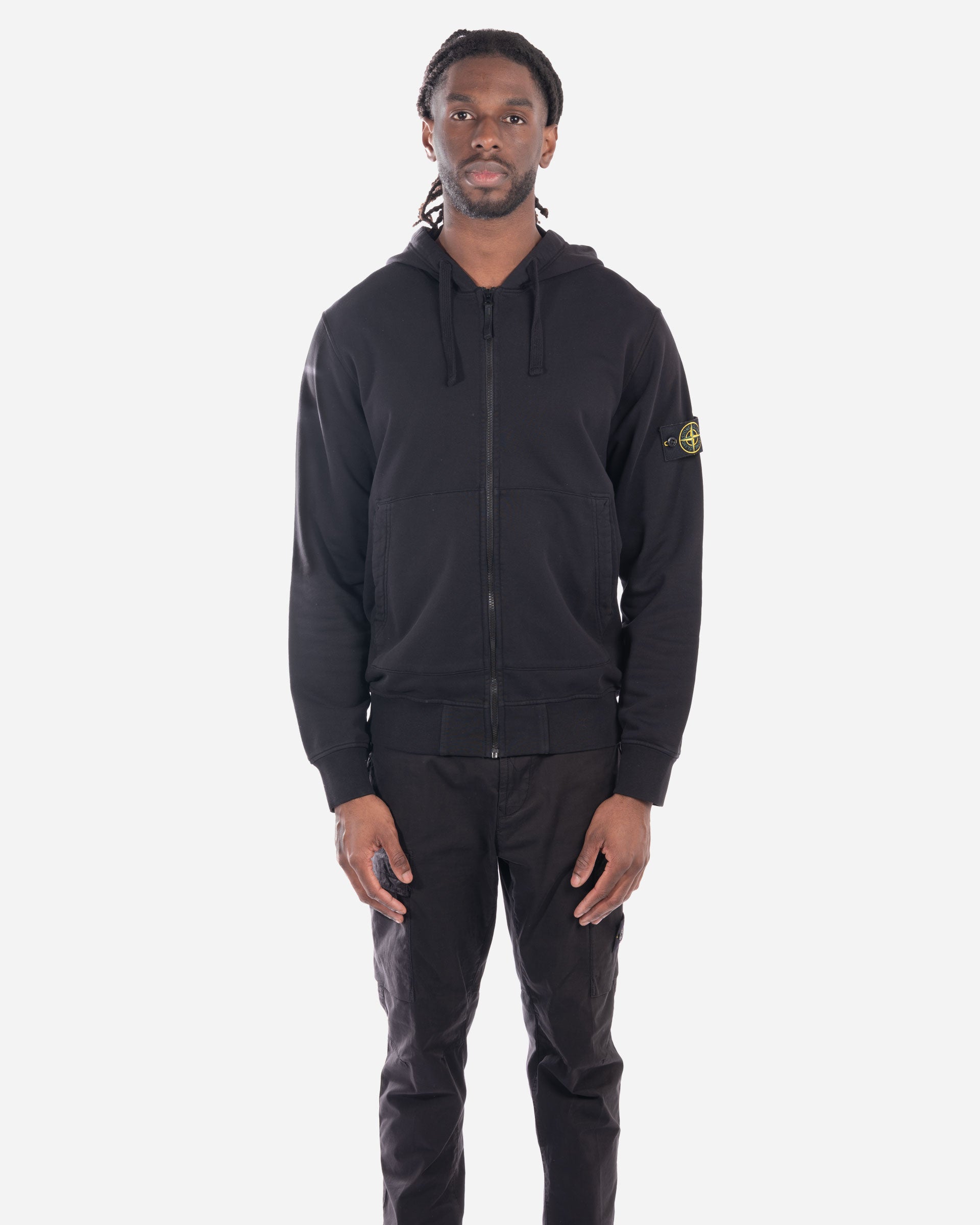 Sweatshirt à Capuche Noir