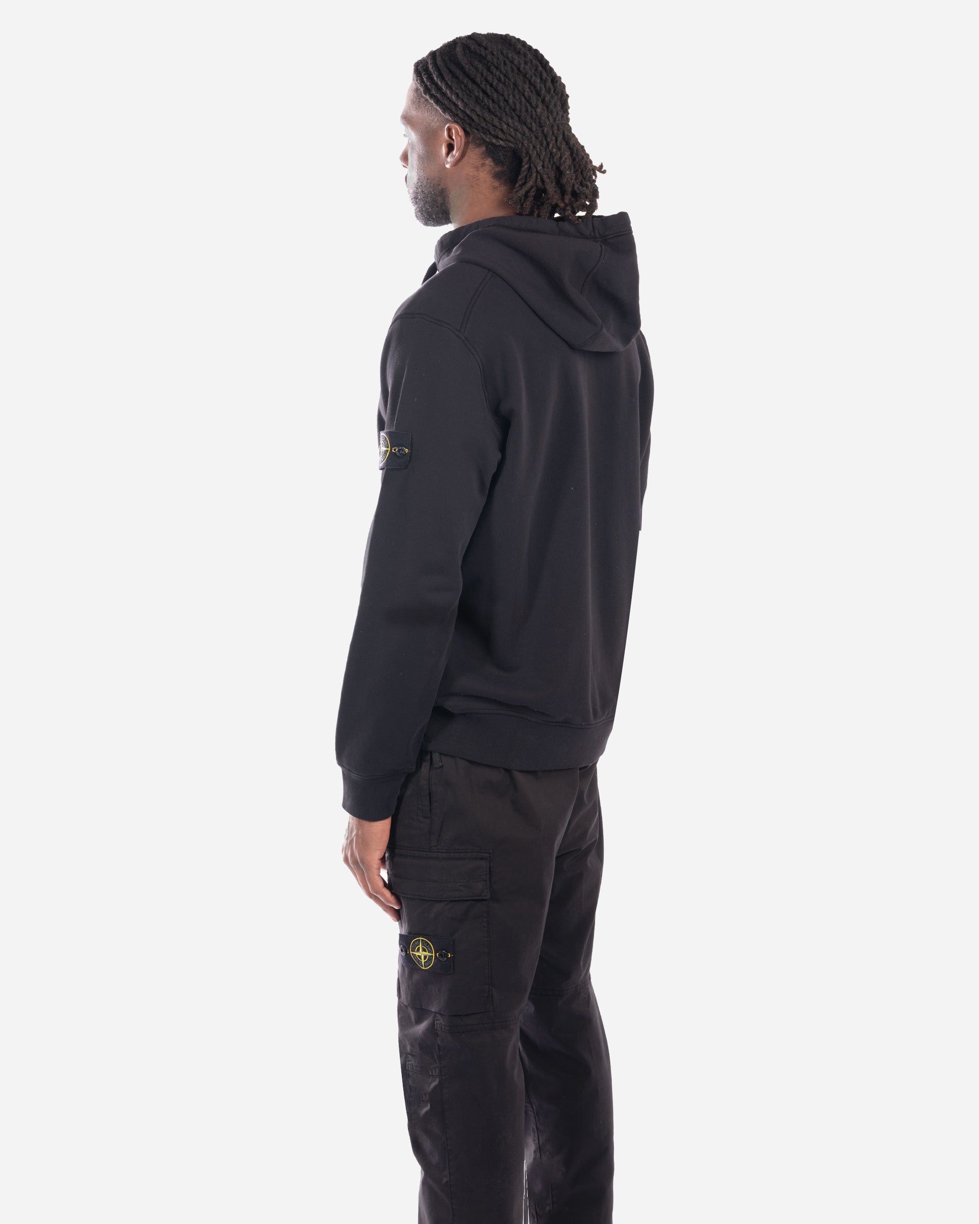 Sweatshirt à Capuche Noir