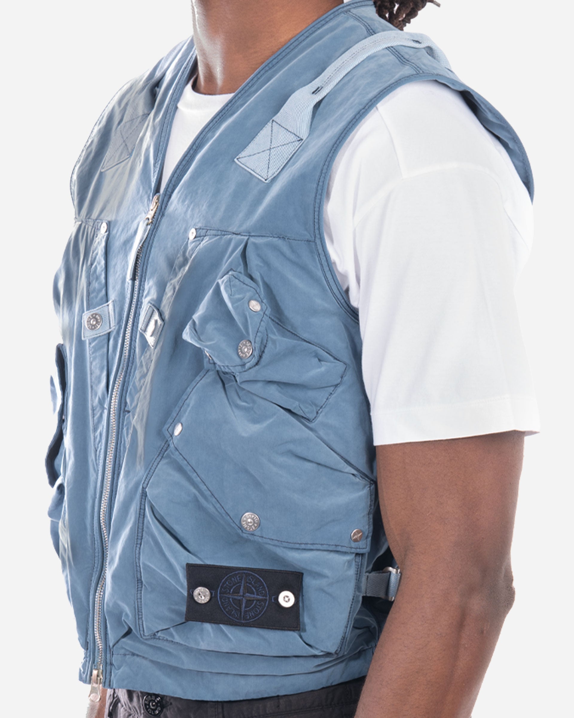 Gilet David Light Indigo TC