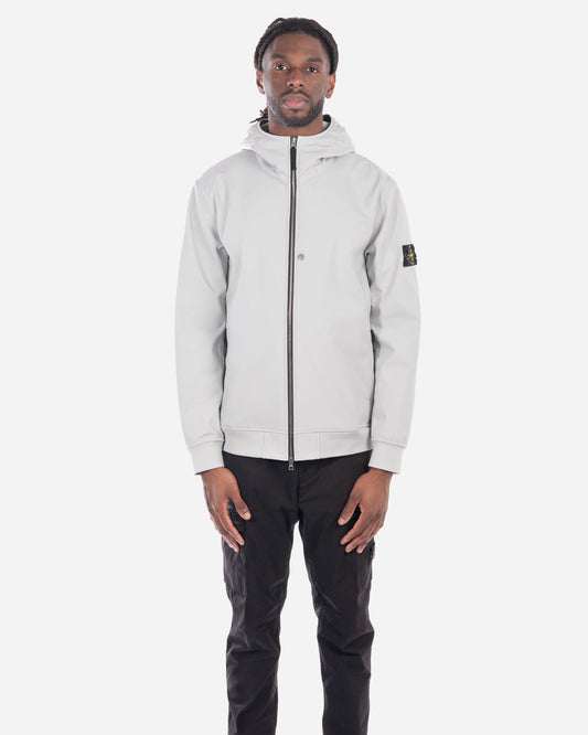 Blouson à Capuche Léger Gris