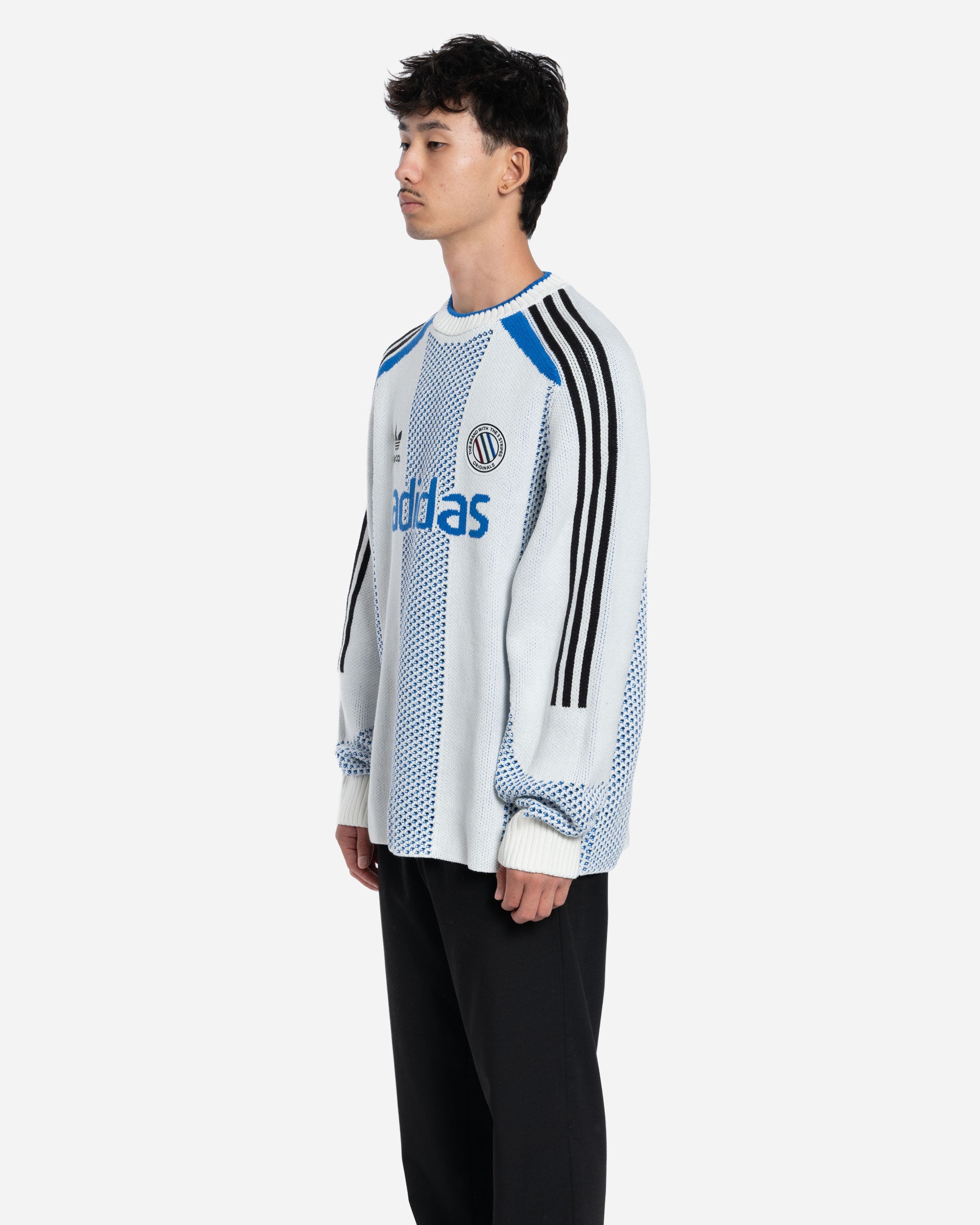 Adicolor Blokecore LS Pullover Blanc