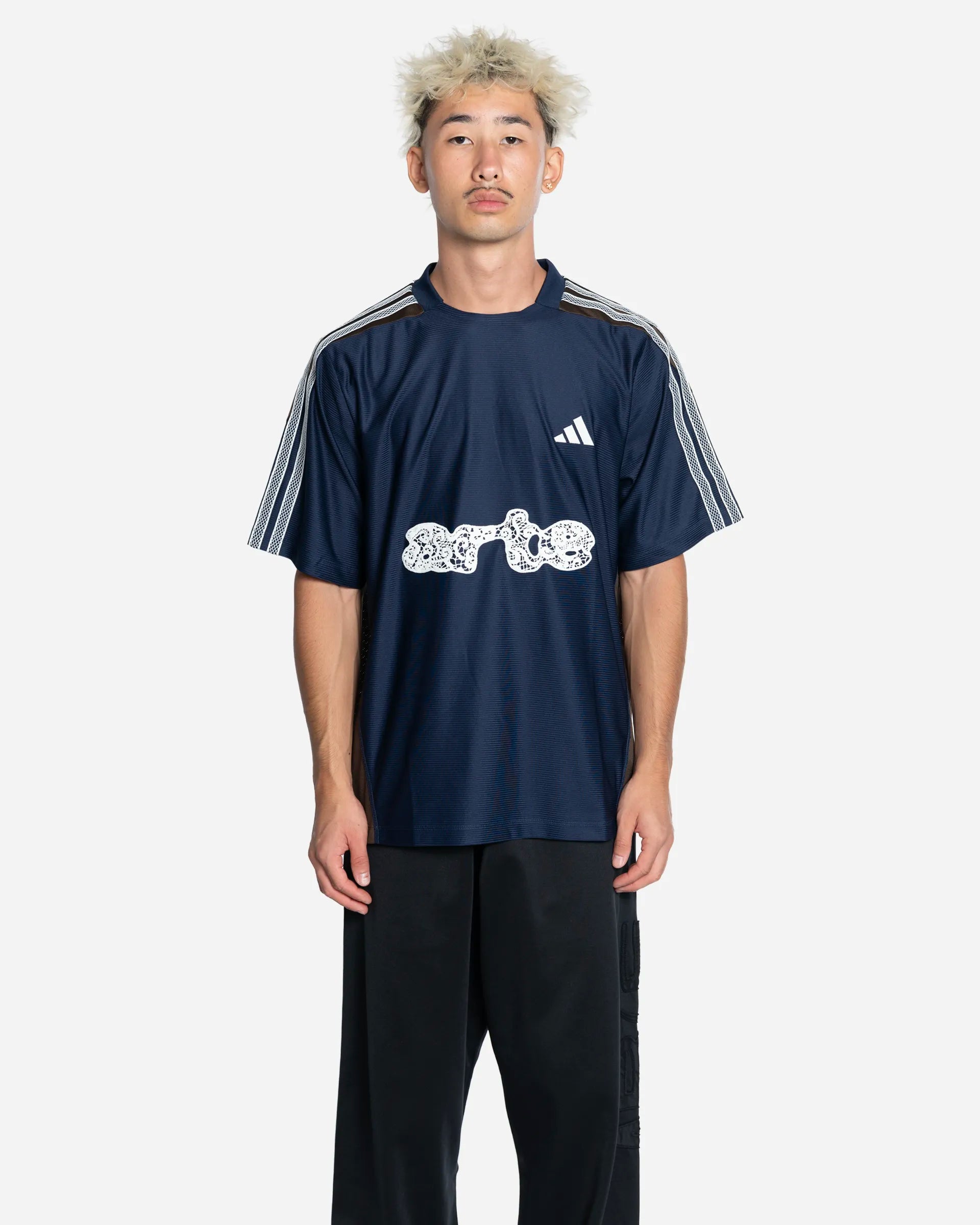 Adidas x Arte Maillot Mix Matières Bleu