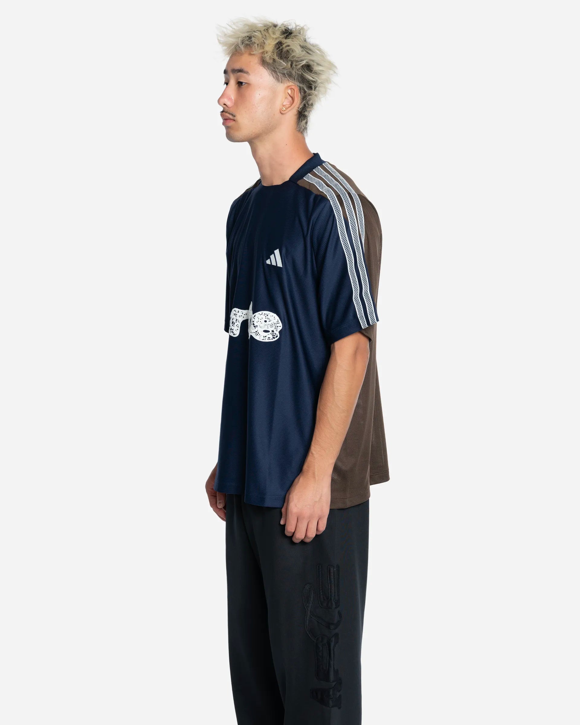 Adidas x Arte Maillot Mix Matières Bleu