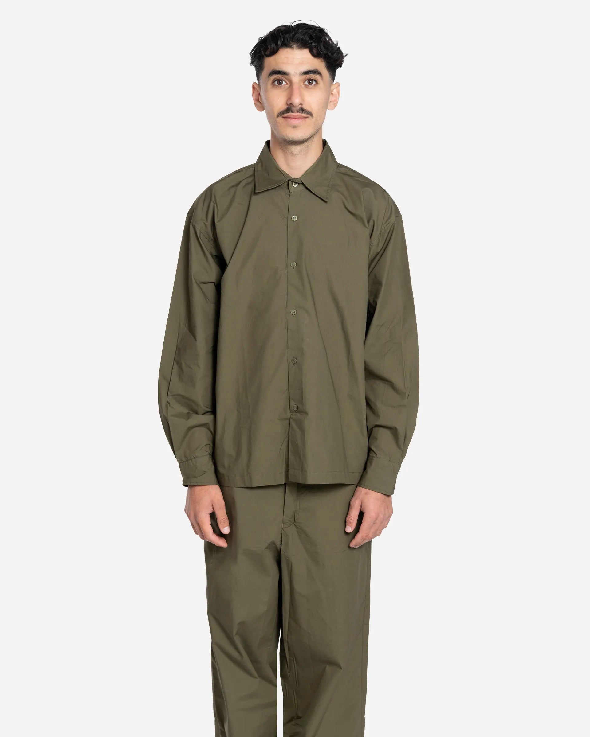 Kamakura Khaki Green Shirt