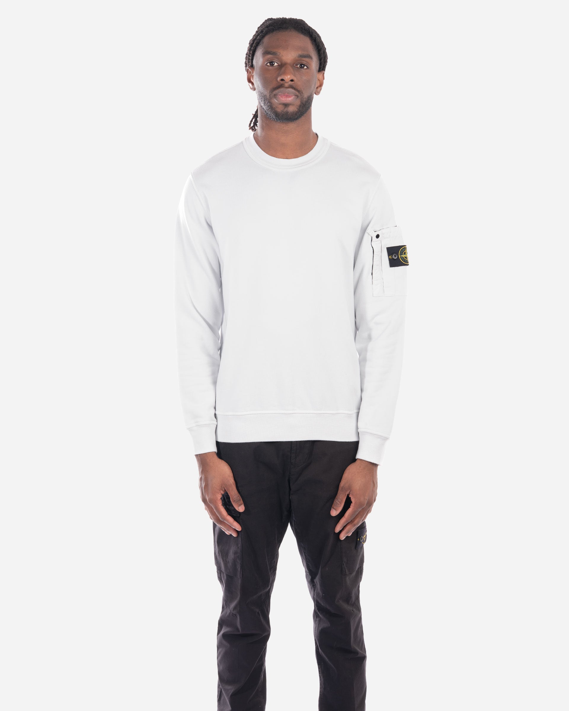 Sweatshirt Ras-du-Cou Sky Blue