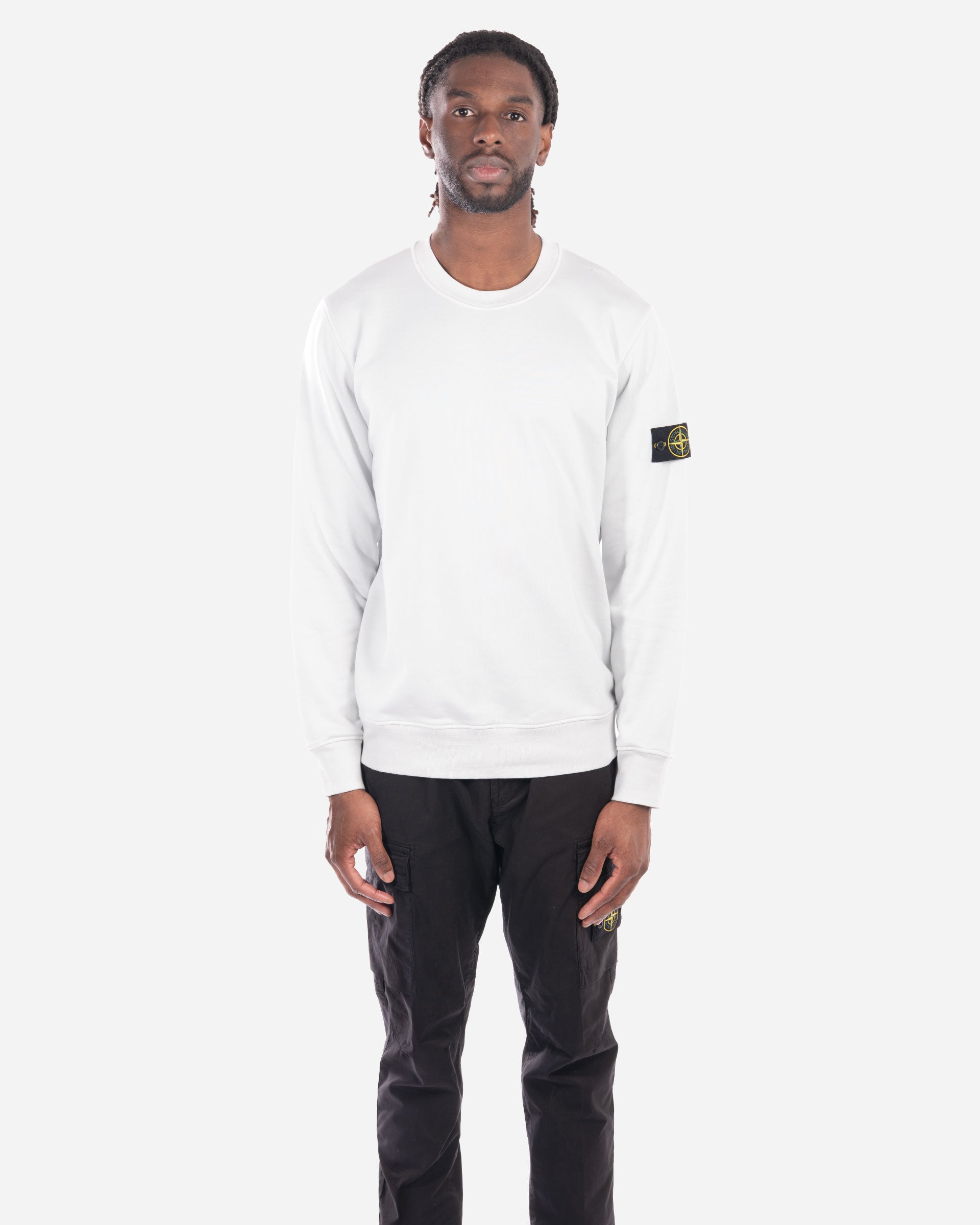 Sweatshirt Ras-du-Cou Bleu Ciel