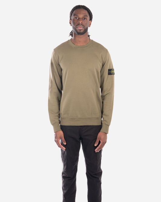 Sweatshirt Ras-du-Cou Military Green