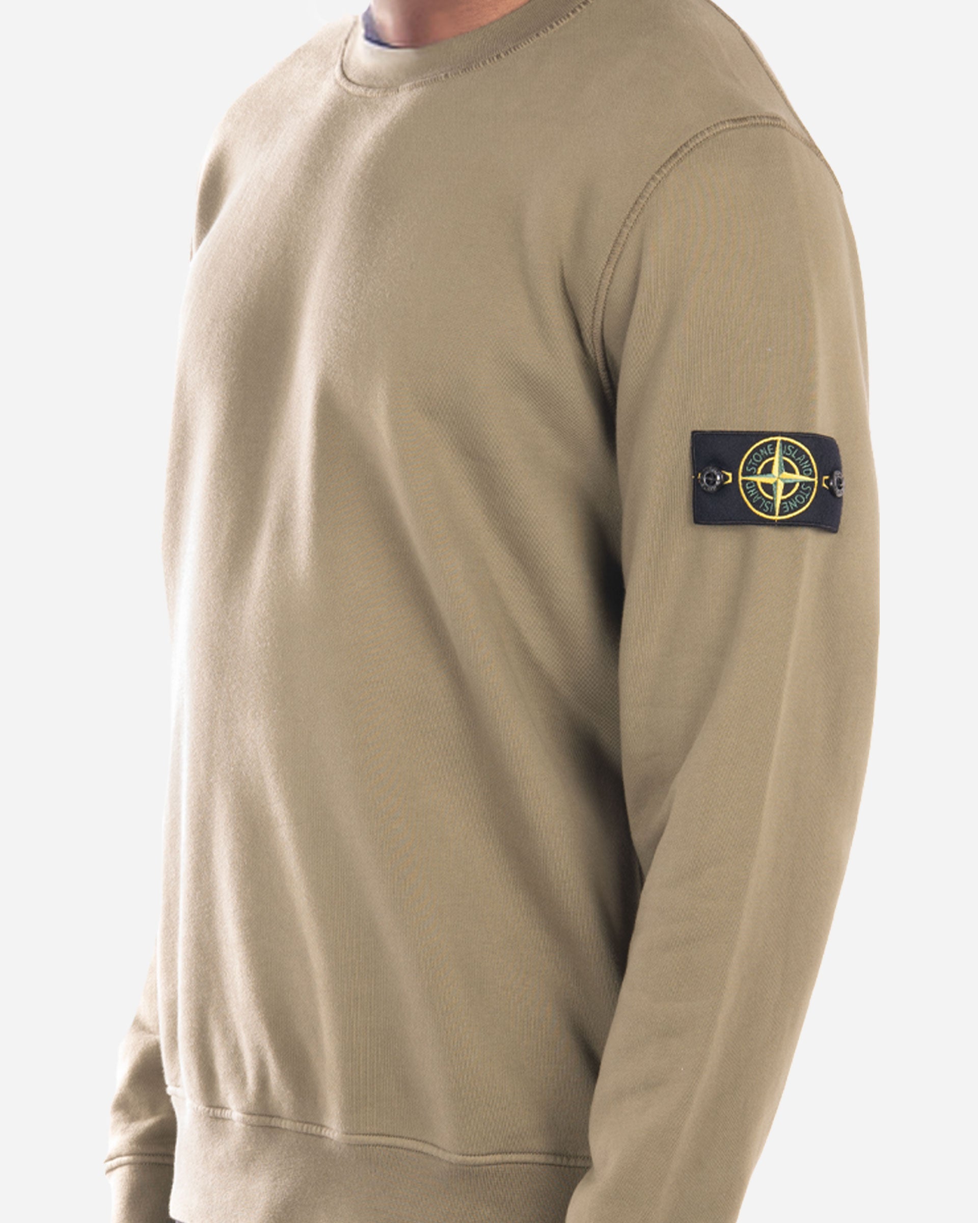 Sweatshirt Ras-du-Cou Military Green