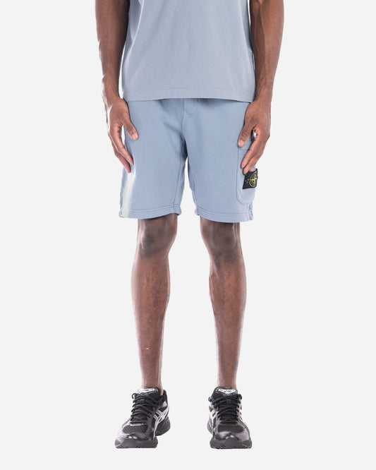 Bermuda en Molleton Bleu