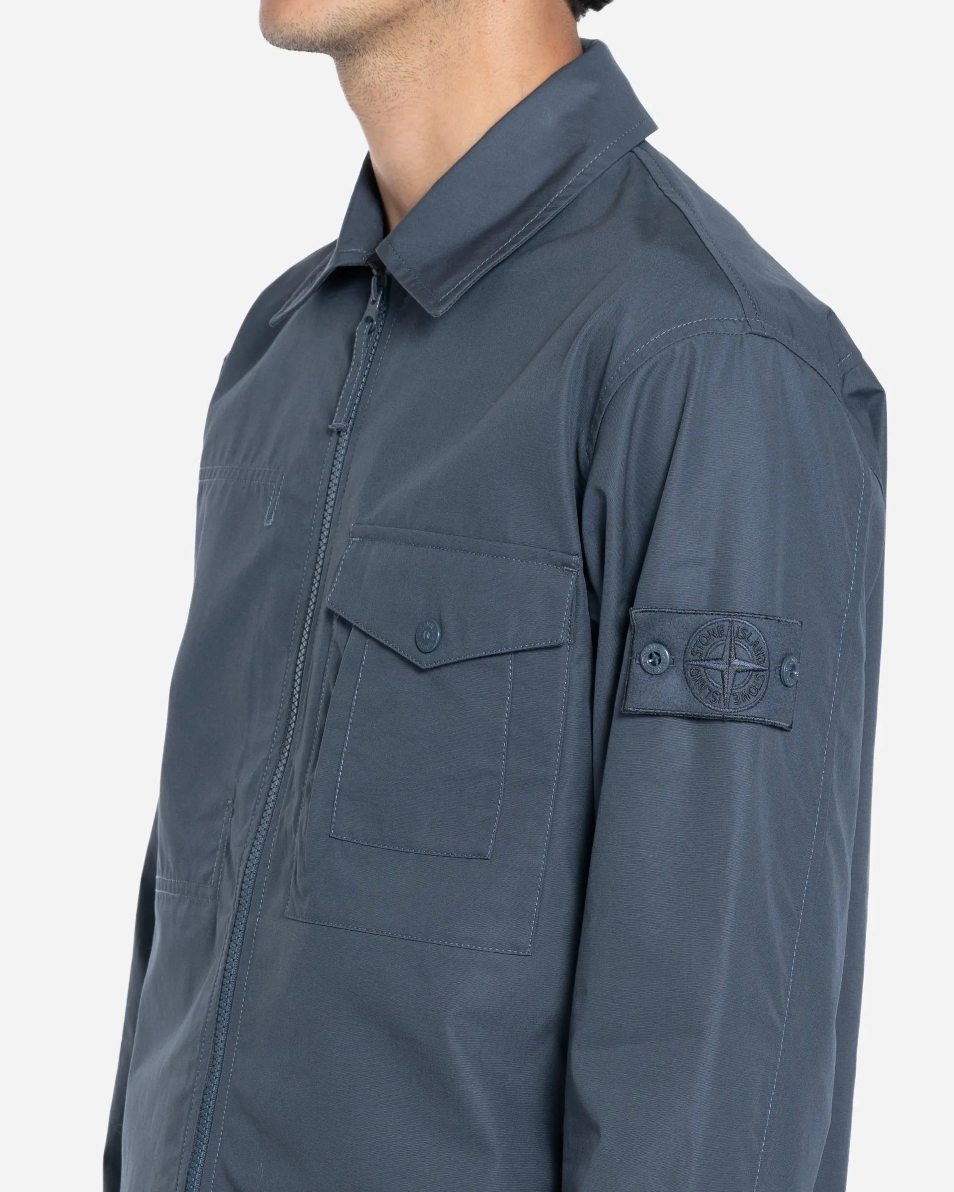 Overshirt Ghost Slate Blue