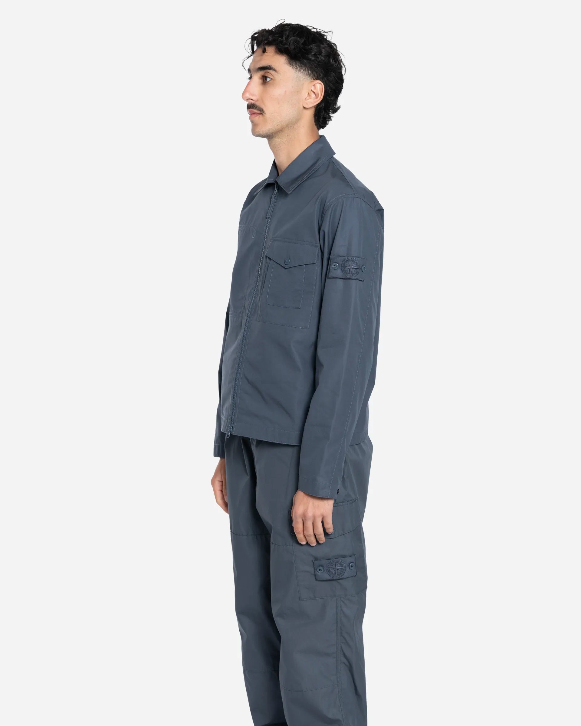 Overshirt Ghost Slate Blue