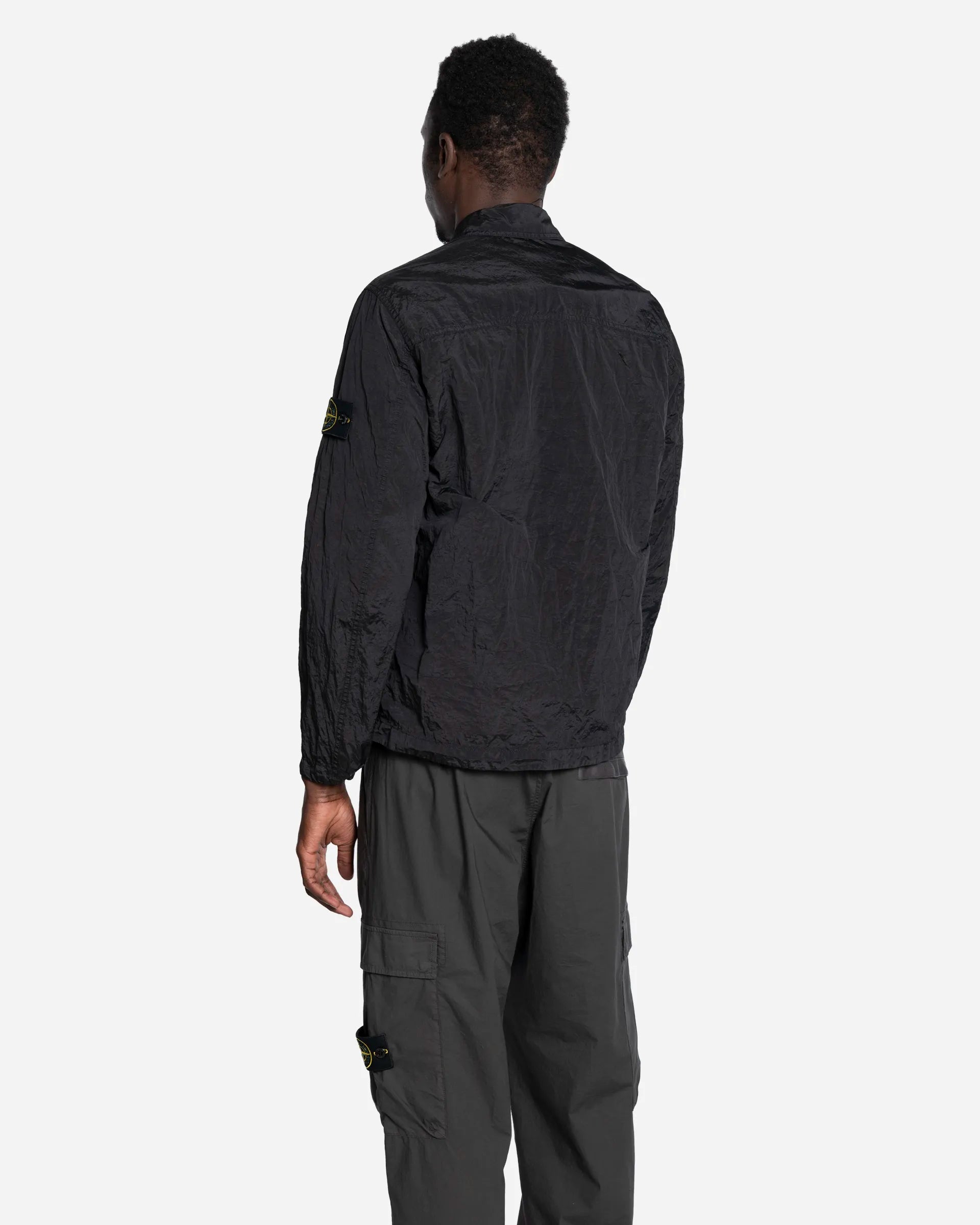 Surchemise en Nylon Metal Black