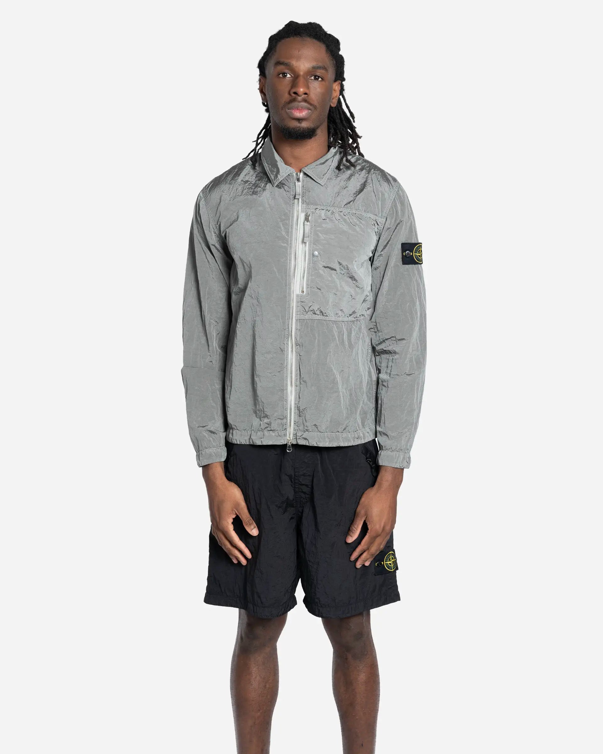 Surchemise en Nylon Pearl Grey