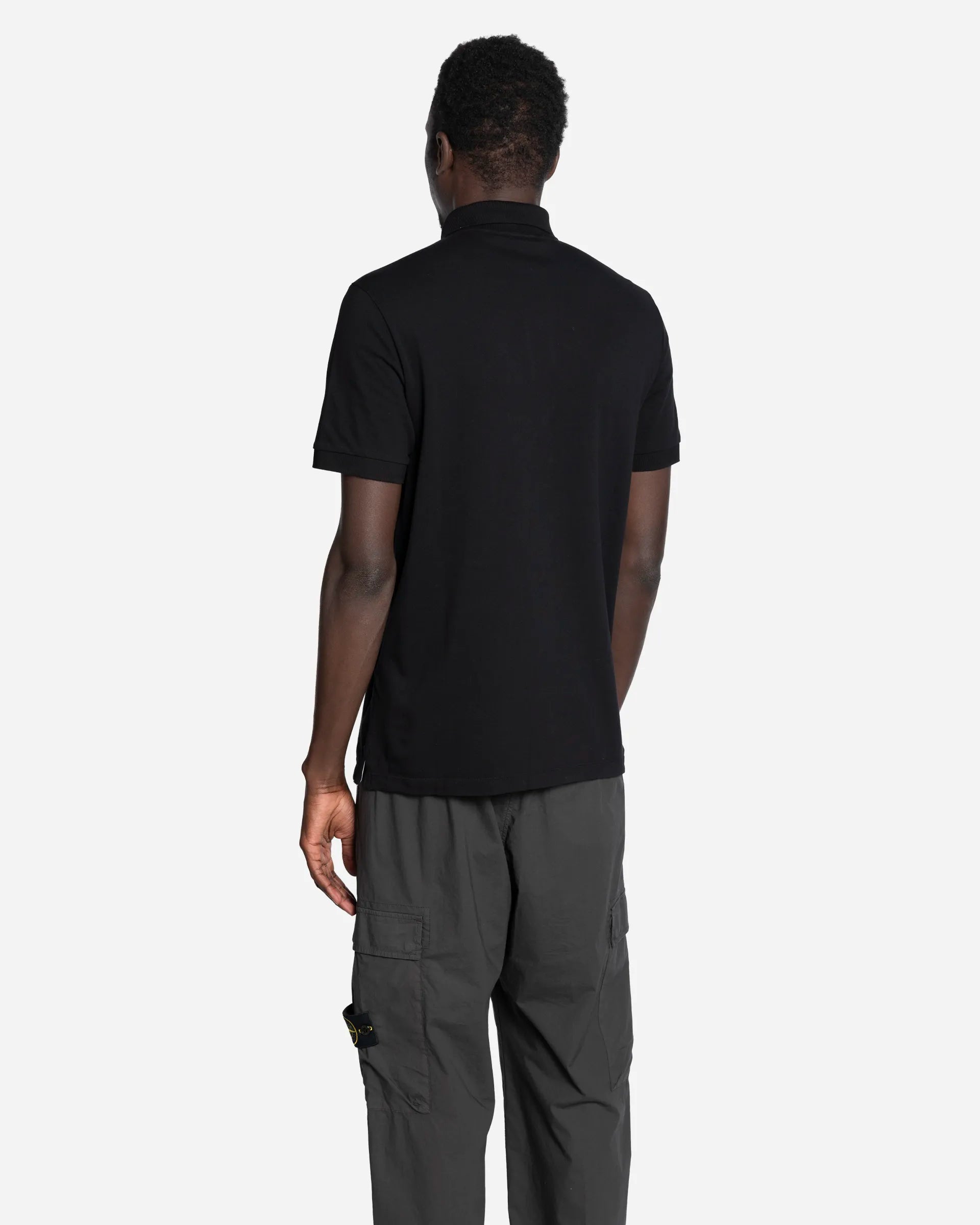 Polo à Écusson Noir