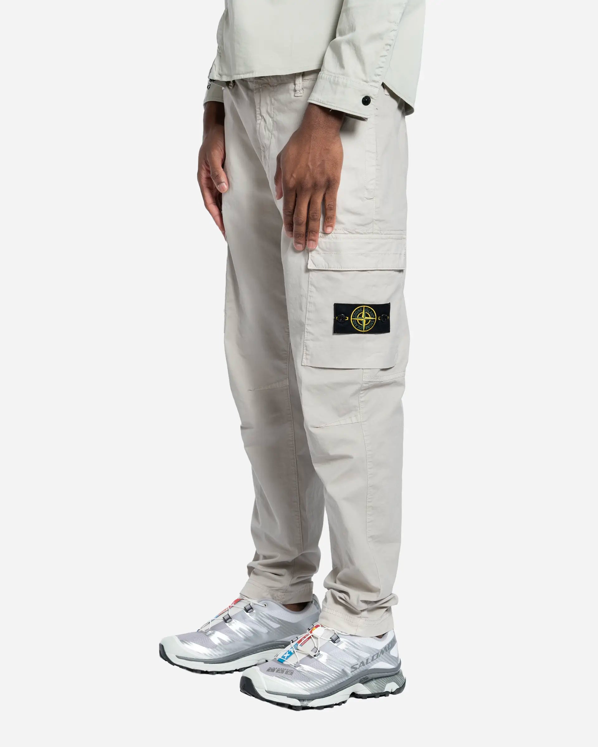 Pantalon Cargo Pearl Grey