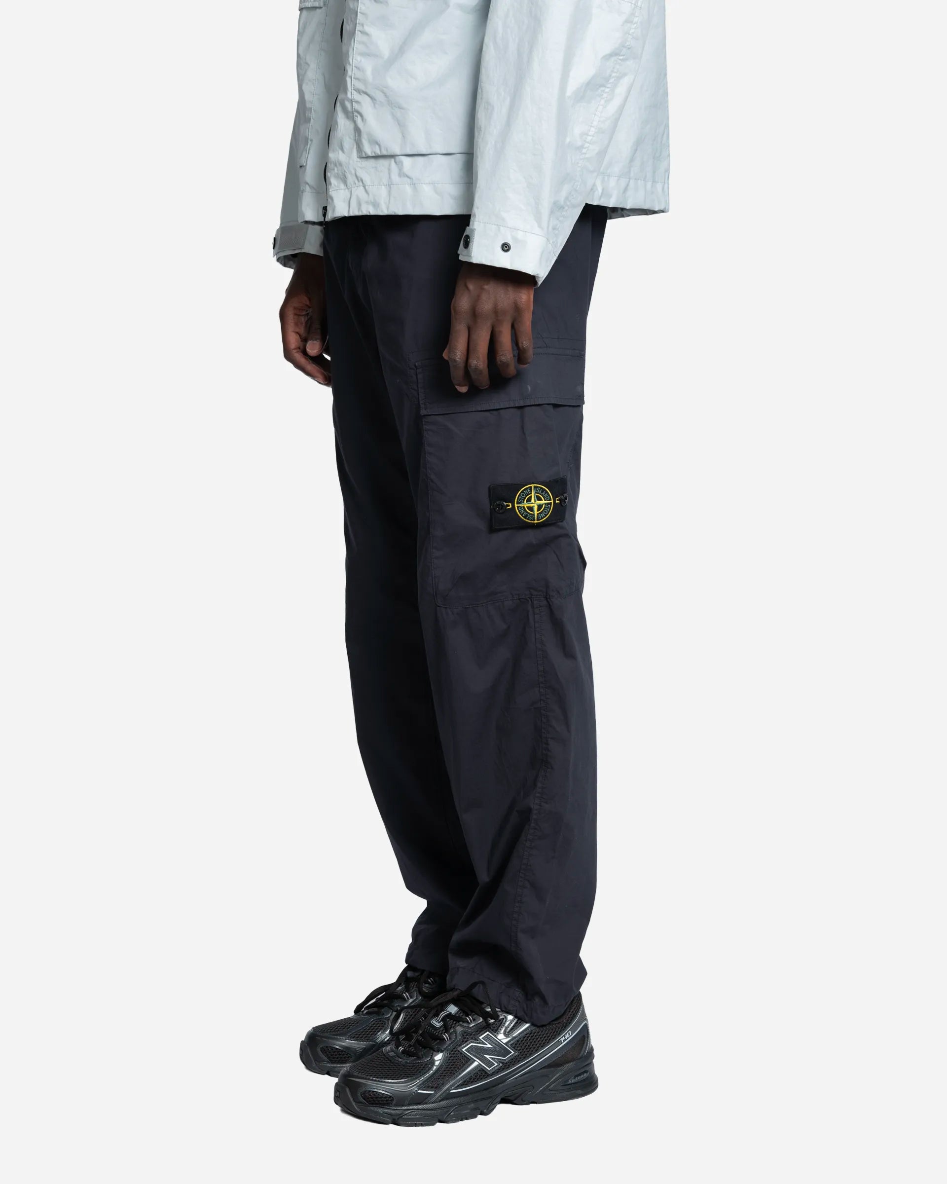 Pantalon Cargo Couple Ample Navy Blue